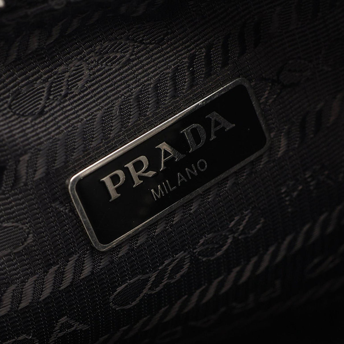 Prada Tessuto Re Edition 2005 Satchel — Black