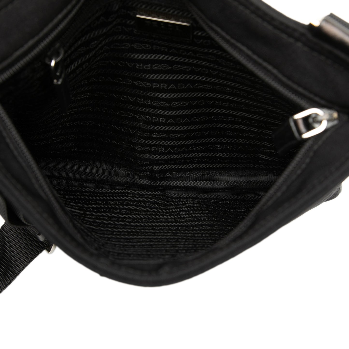 Prada Tessuto Zip Top Crossbody