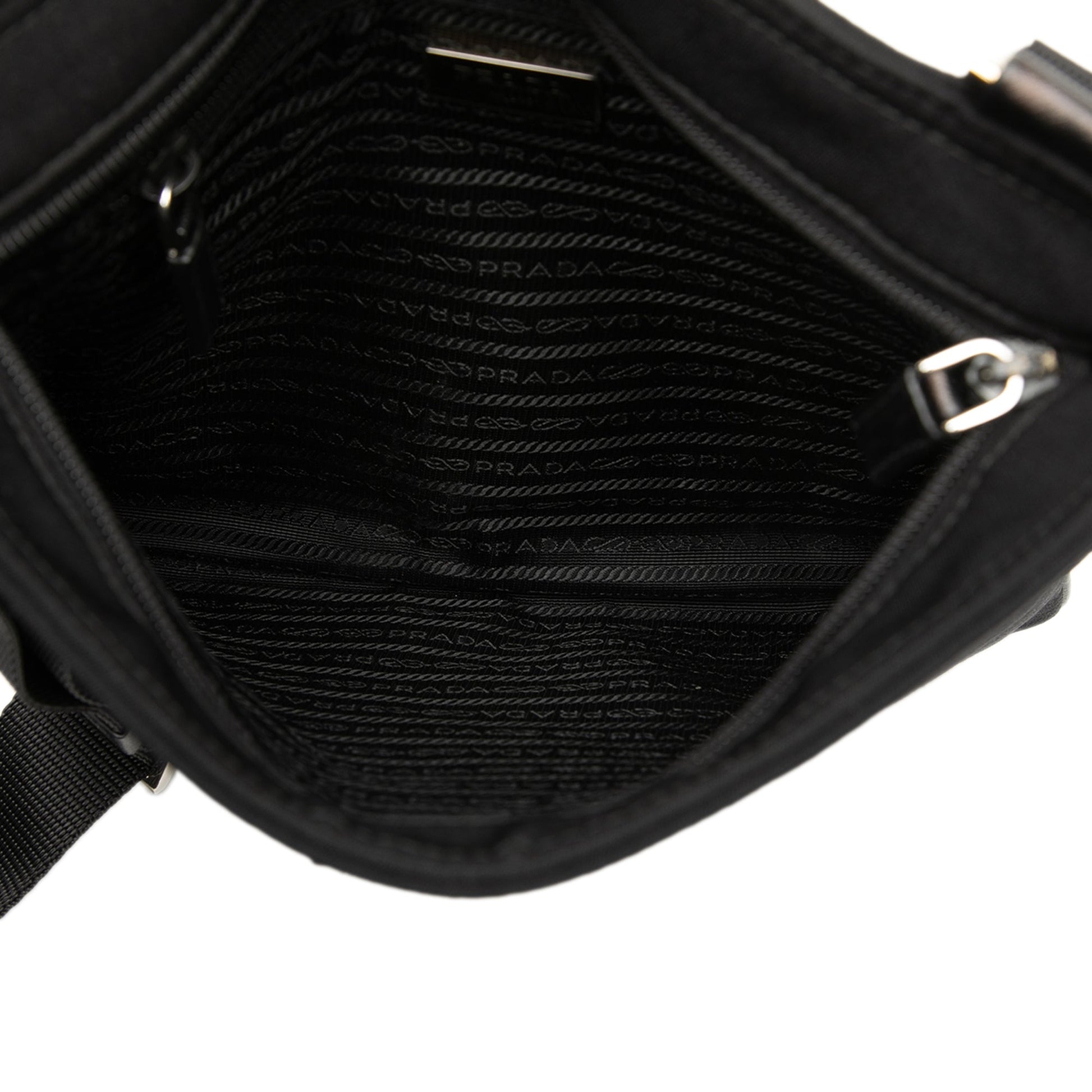 Prada Tessuto Zip Top Crossbody