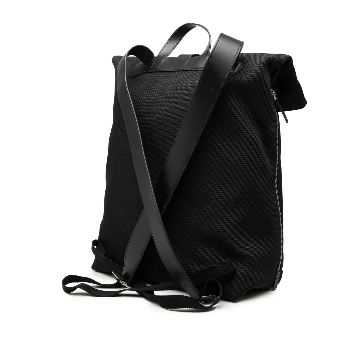 Gucci Canvas Techno Web Fold Over Backpack