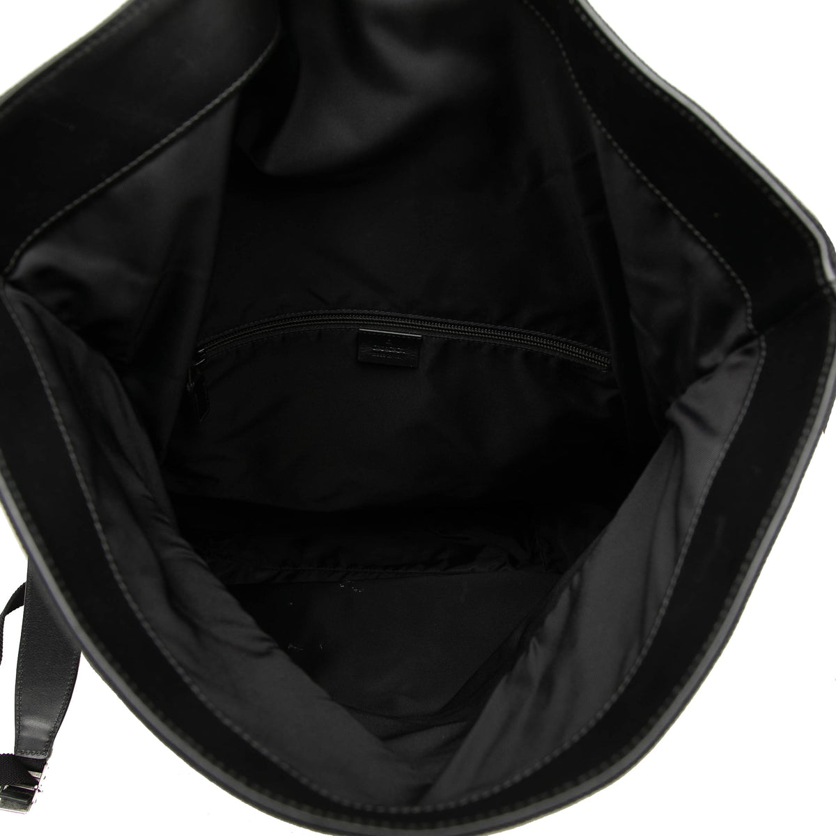 Gucci Canvas Techno Web Fold Over Backpack