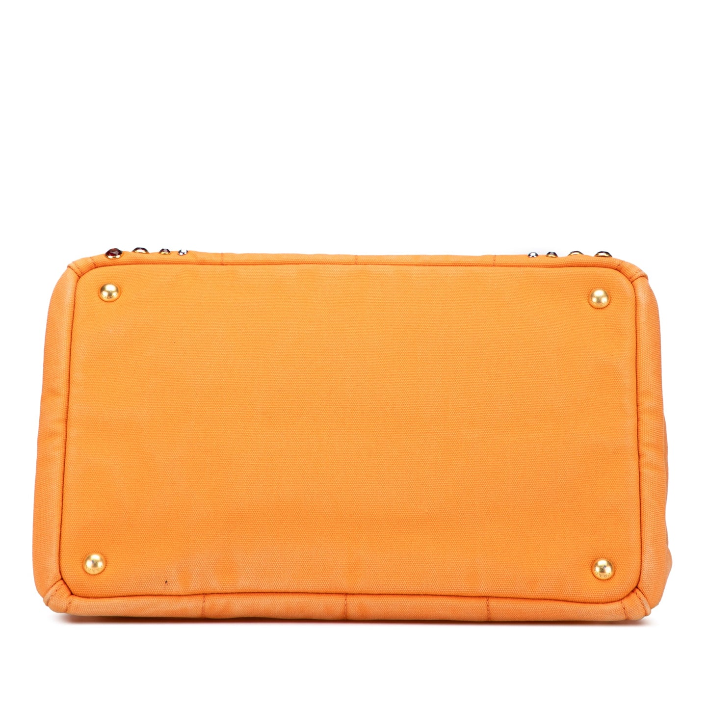 Prada Canvas Canapa Bijoux Satchel