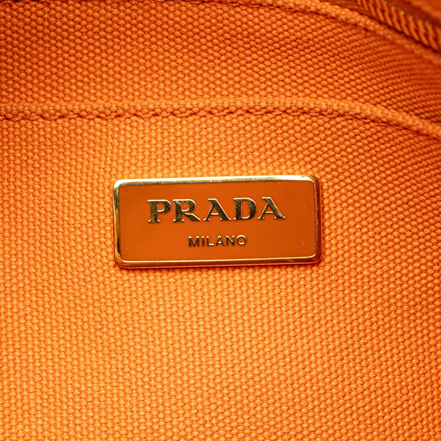 Prada Canvas Canapa Bijoux Satchel