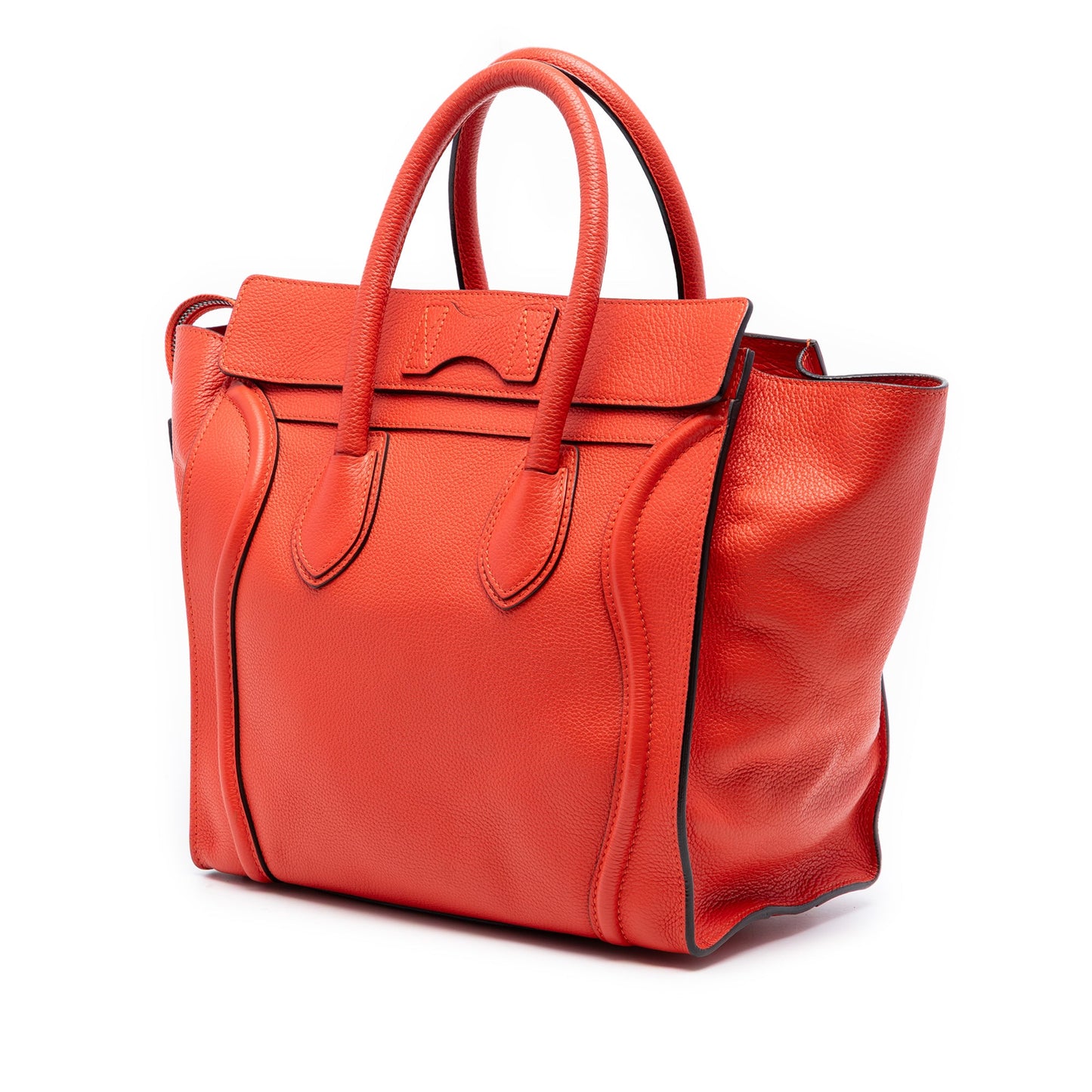 Mini Leather Luggage Tote