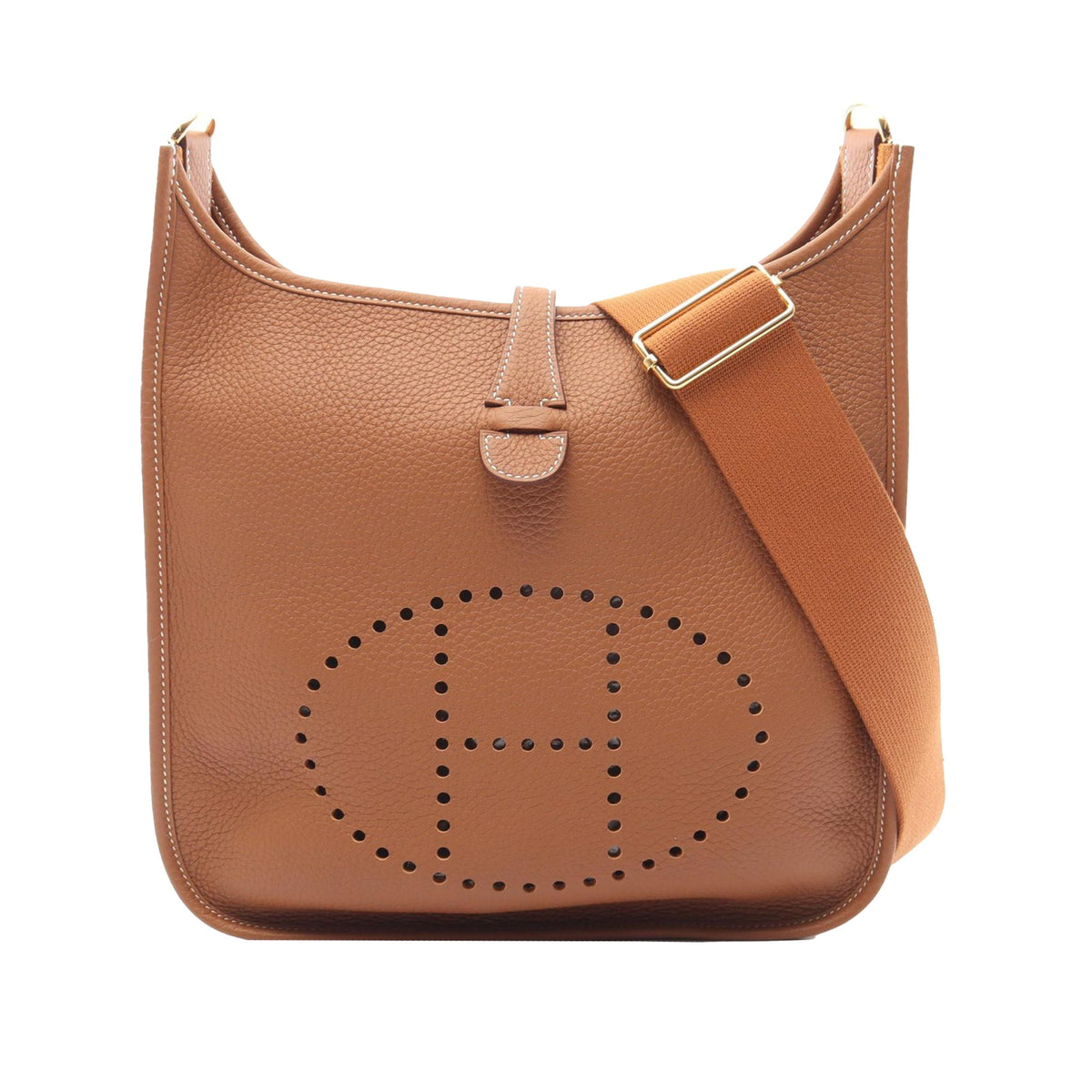 Hermès Clemence Evelyne III PM — Brown