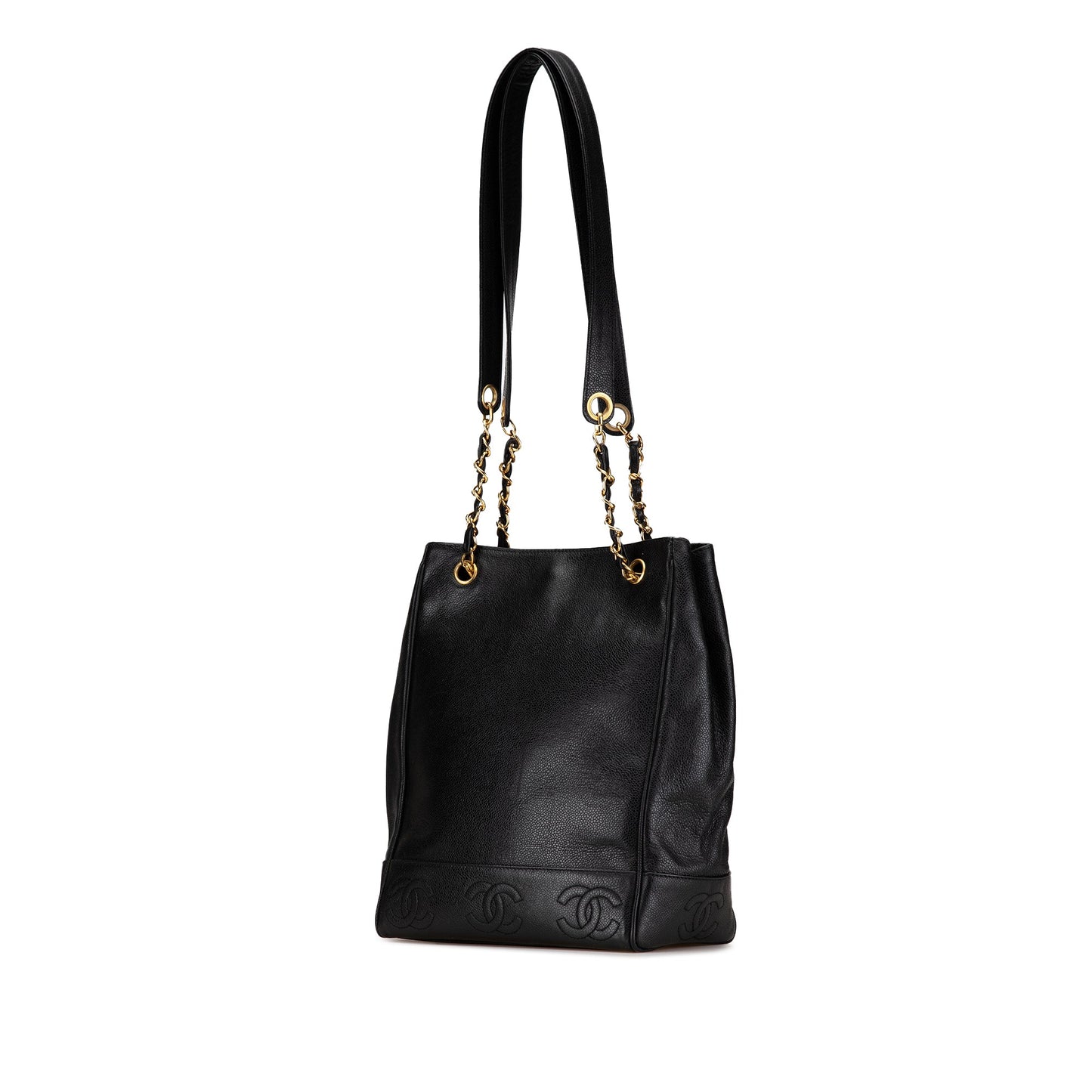 Chanel Triple CC Caviar Tote
