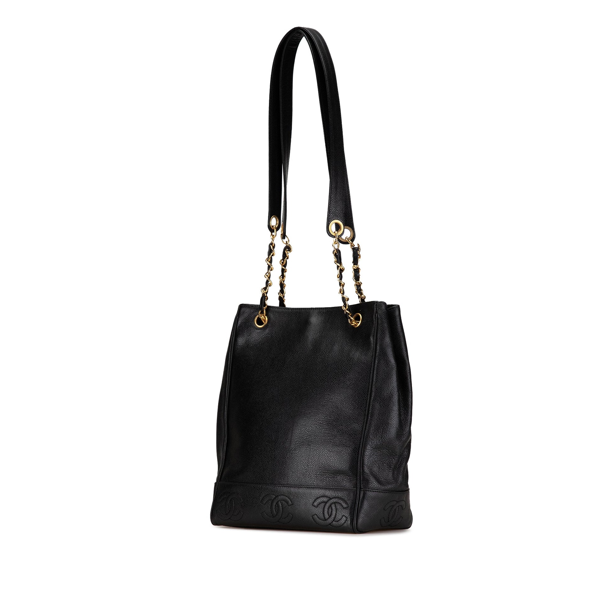 Chanel Triple CC Caviar Tote