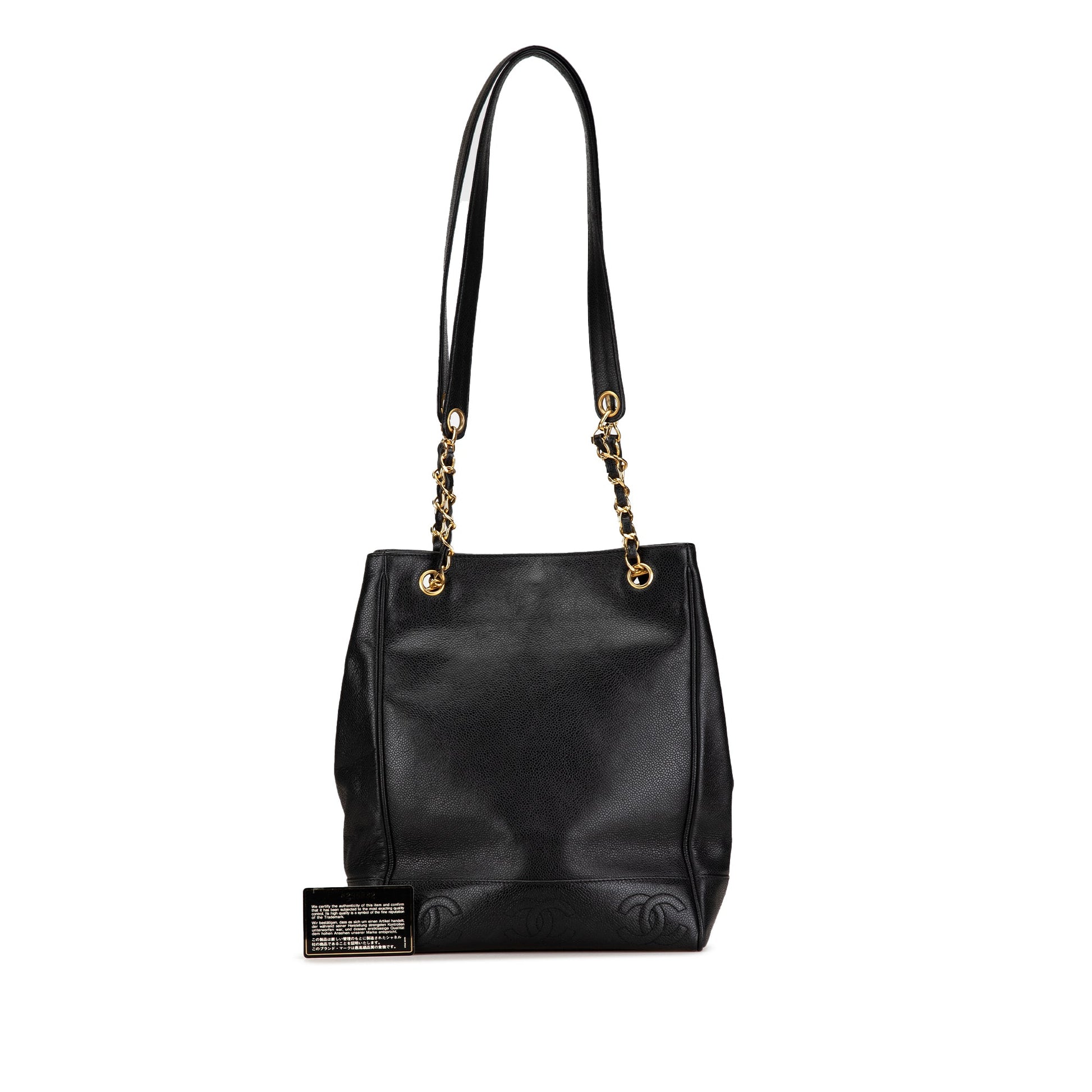 Chanel Triple CC Caviar Tote