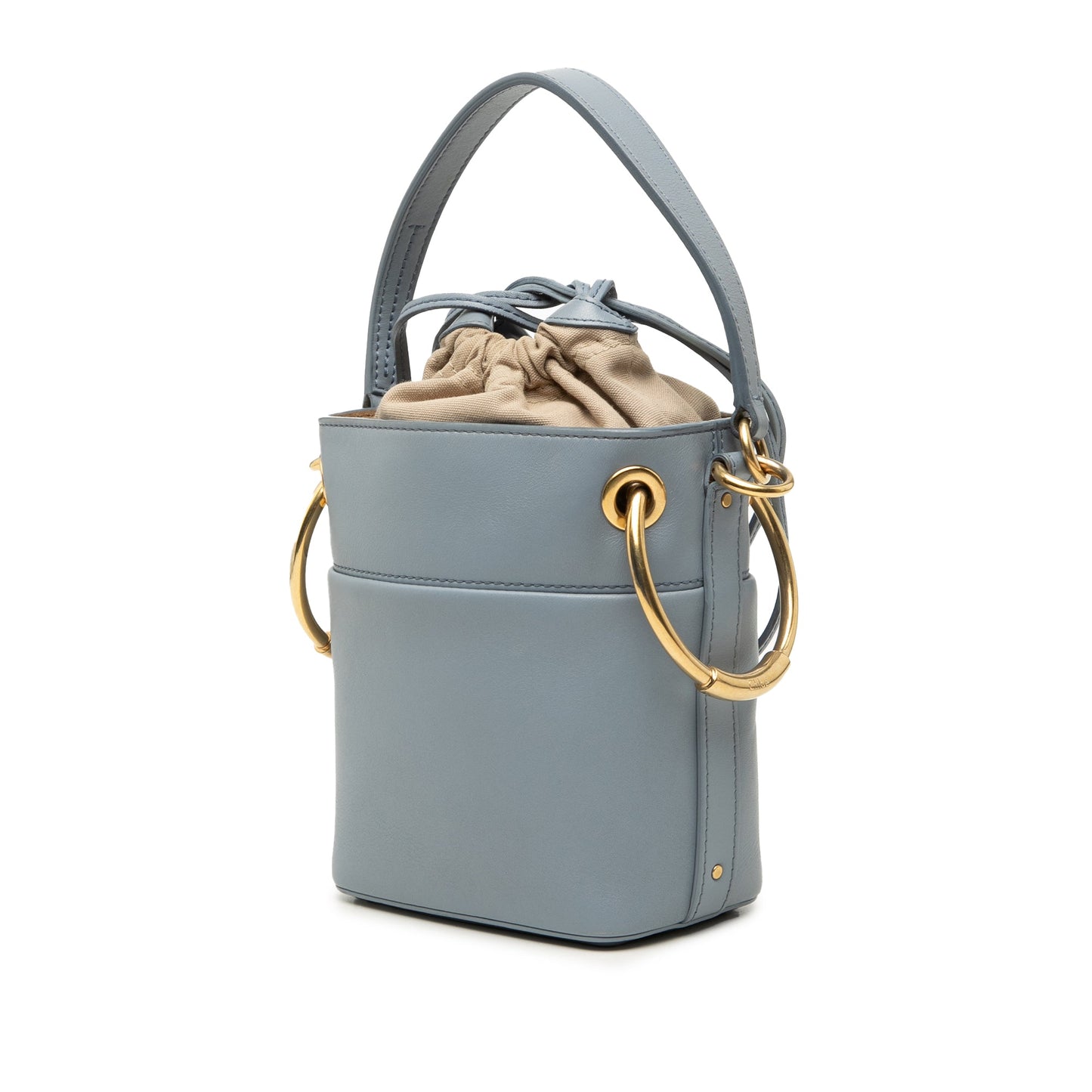 Chloé Mini Calfskin Roy Bucket Bag