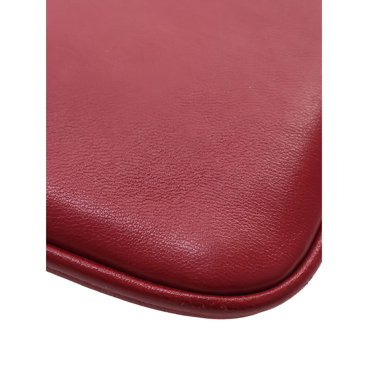 Chanel Small Quilted Lambskin CC Unchained Flap — Red