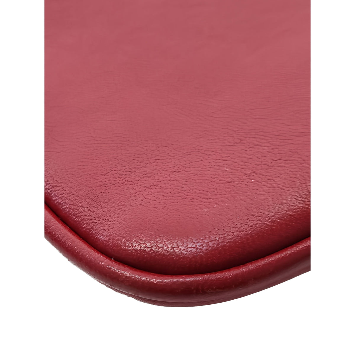 Chanel Small Quilted Lambskin CC Unchained Flap — Red