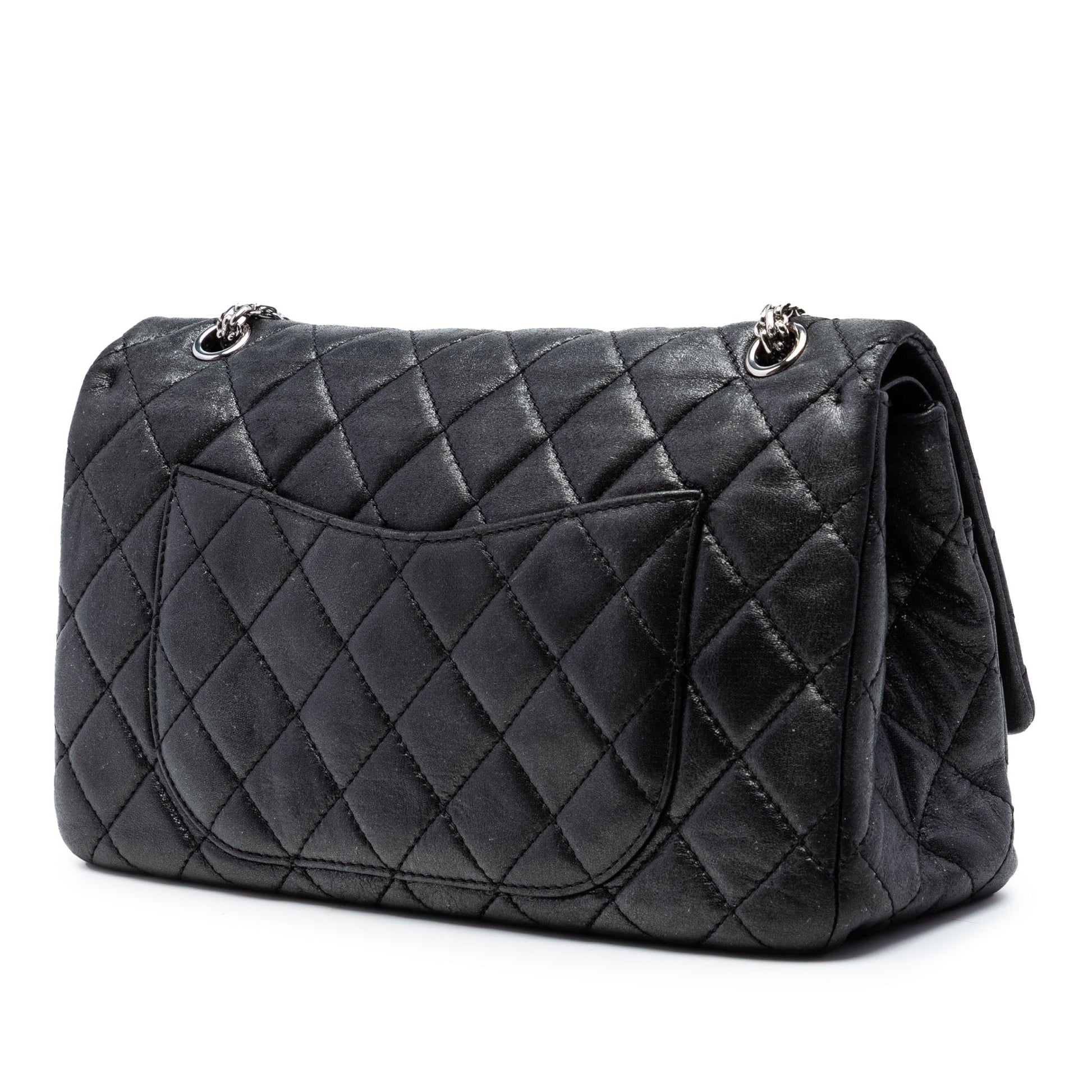 Chanel Quilted Aged Calfskin Reissue 2.55 Double Flap 227