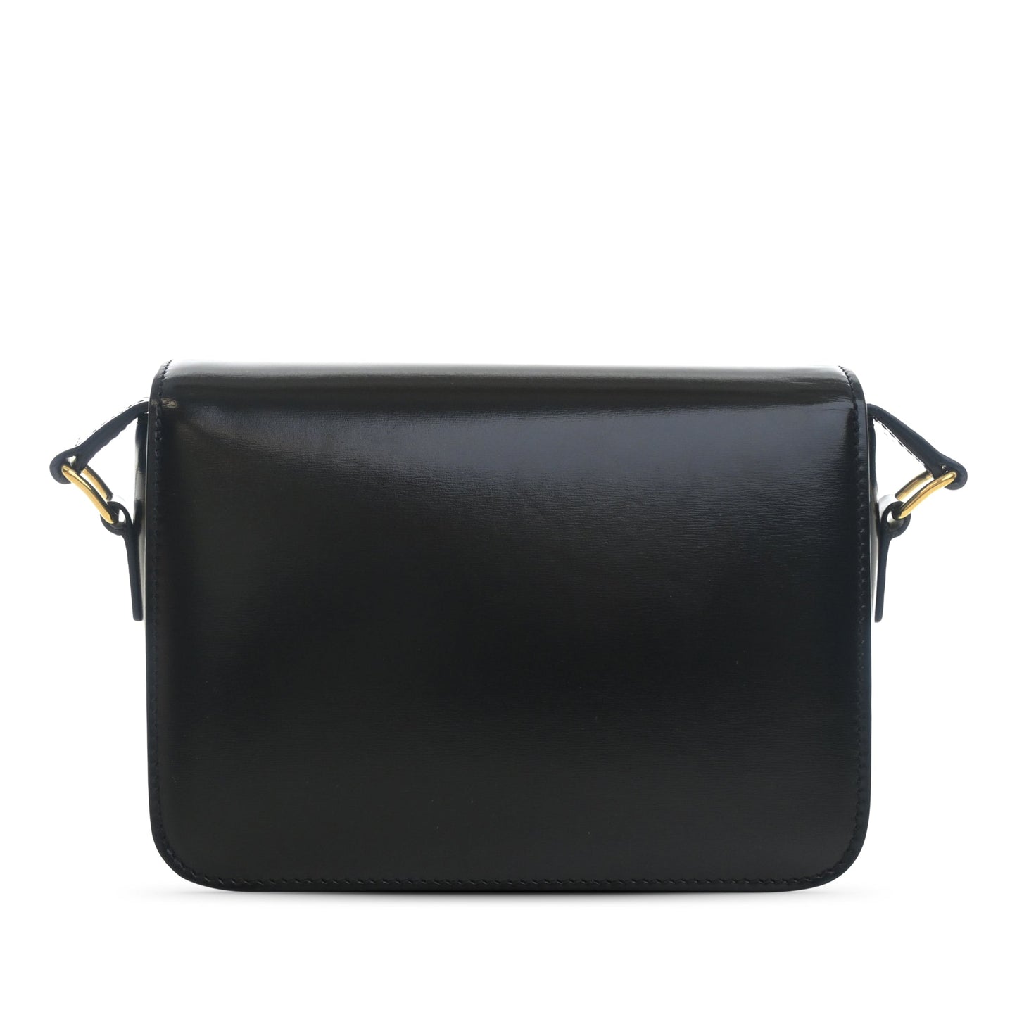Celine Teen Shiny Calfskin Triomphe Crossbody