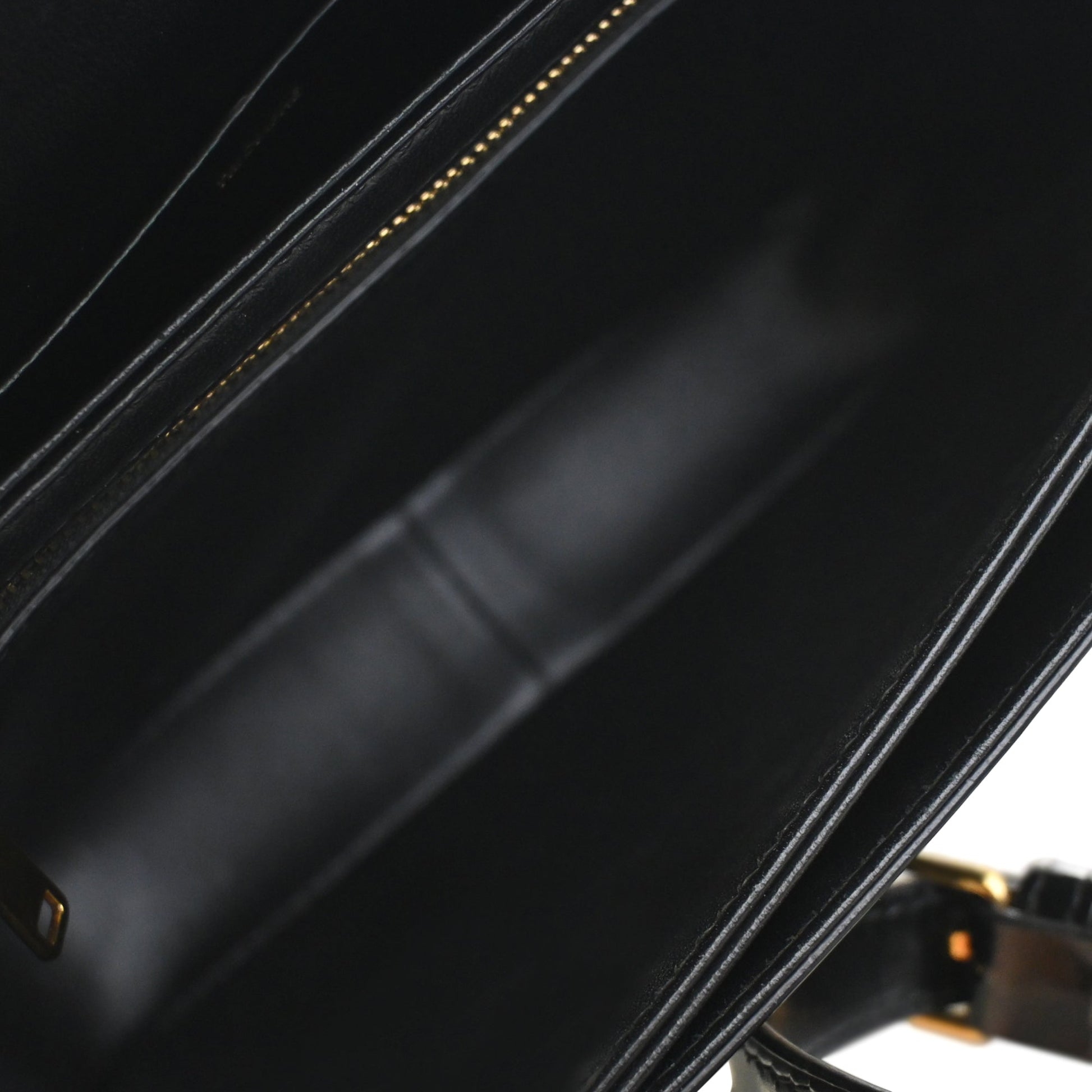Celine Teen Shiny Calfskin Triomphe Crossbody