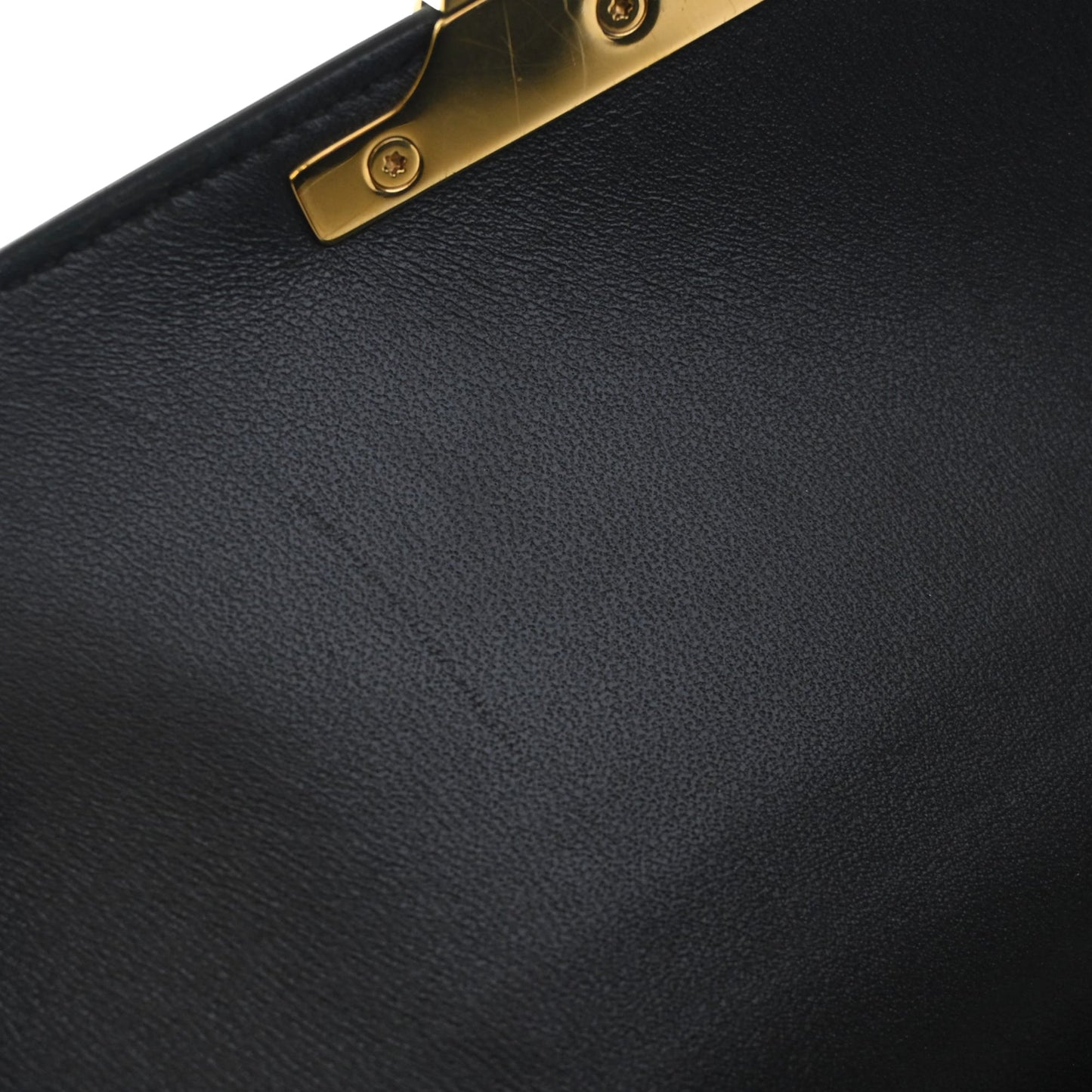 Celine Teen Shiny Calfskin Triomphe Crossbody