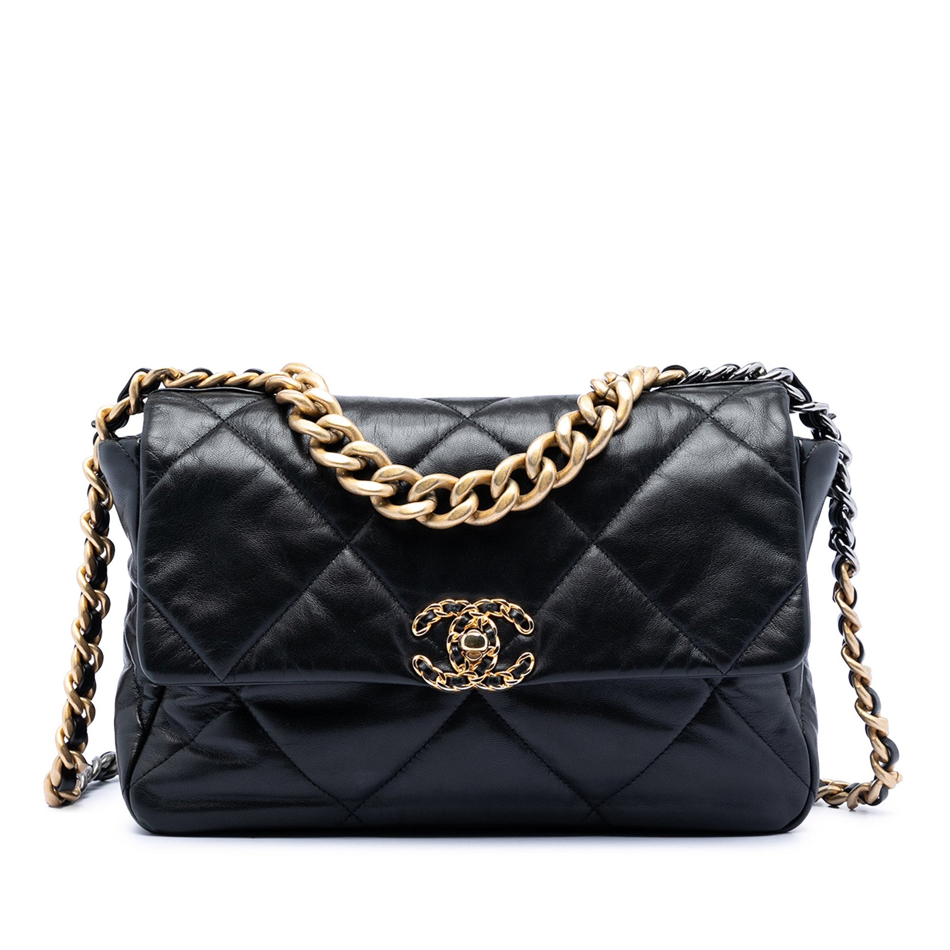 Chanel Large Lambskin 19 Flap