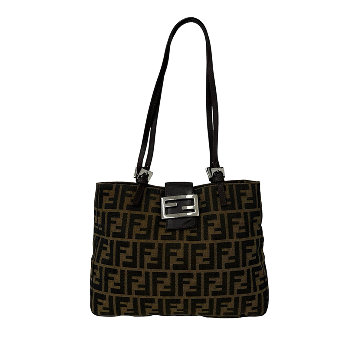 Fendi Zucca Canvas Tote