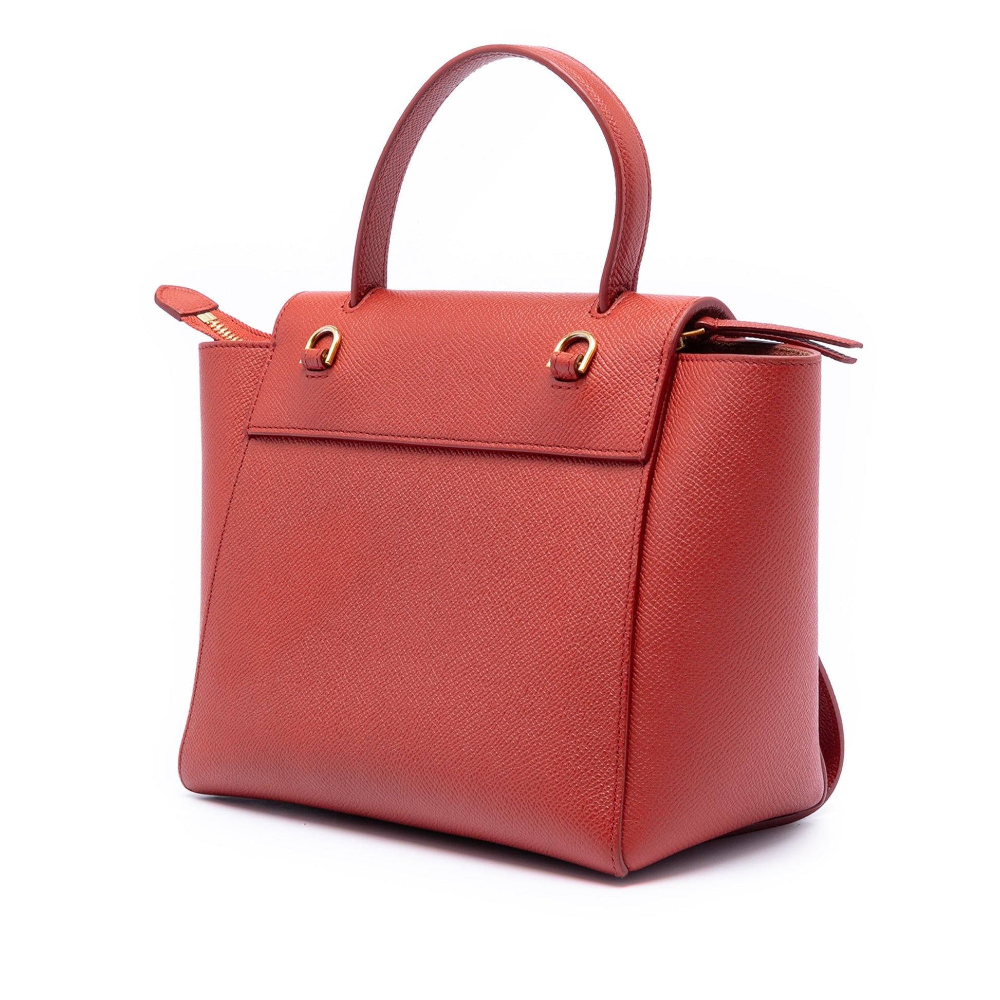 Nano Grained Calfskin Belt Bag