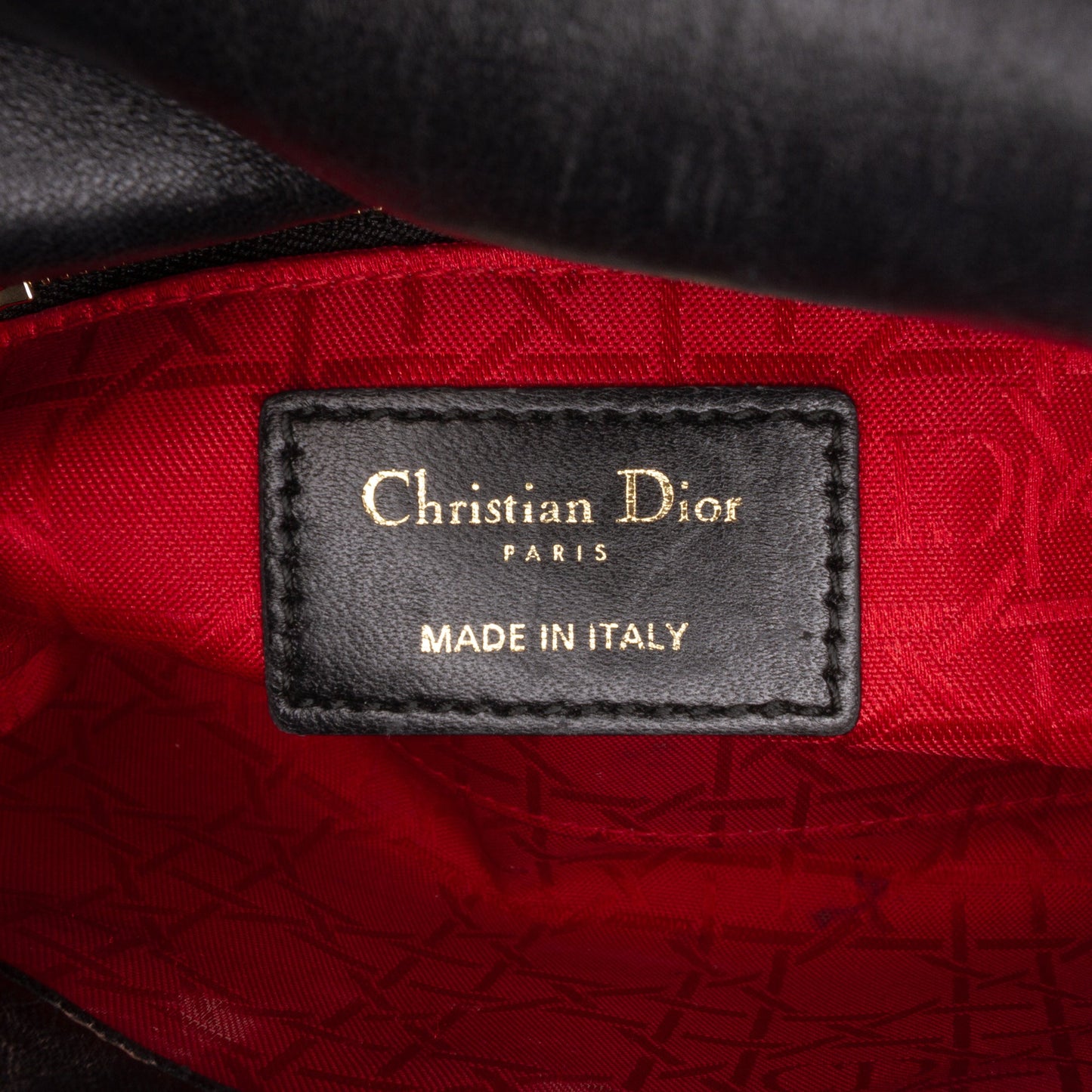 Dior Mini Lambskin Cannage Lady Dior