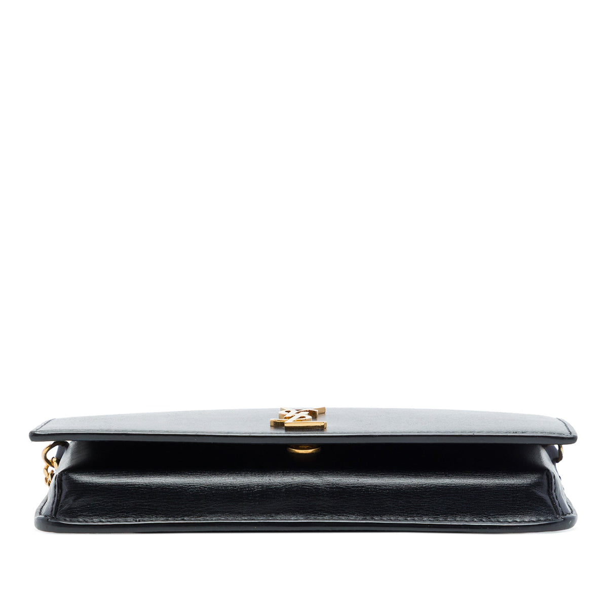 Saint Laurent Smooth Calfskin Monogram Cassandre Phone Holder