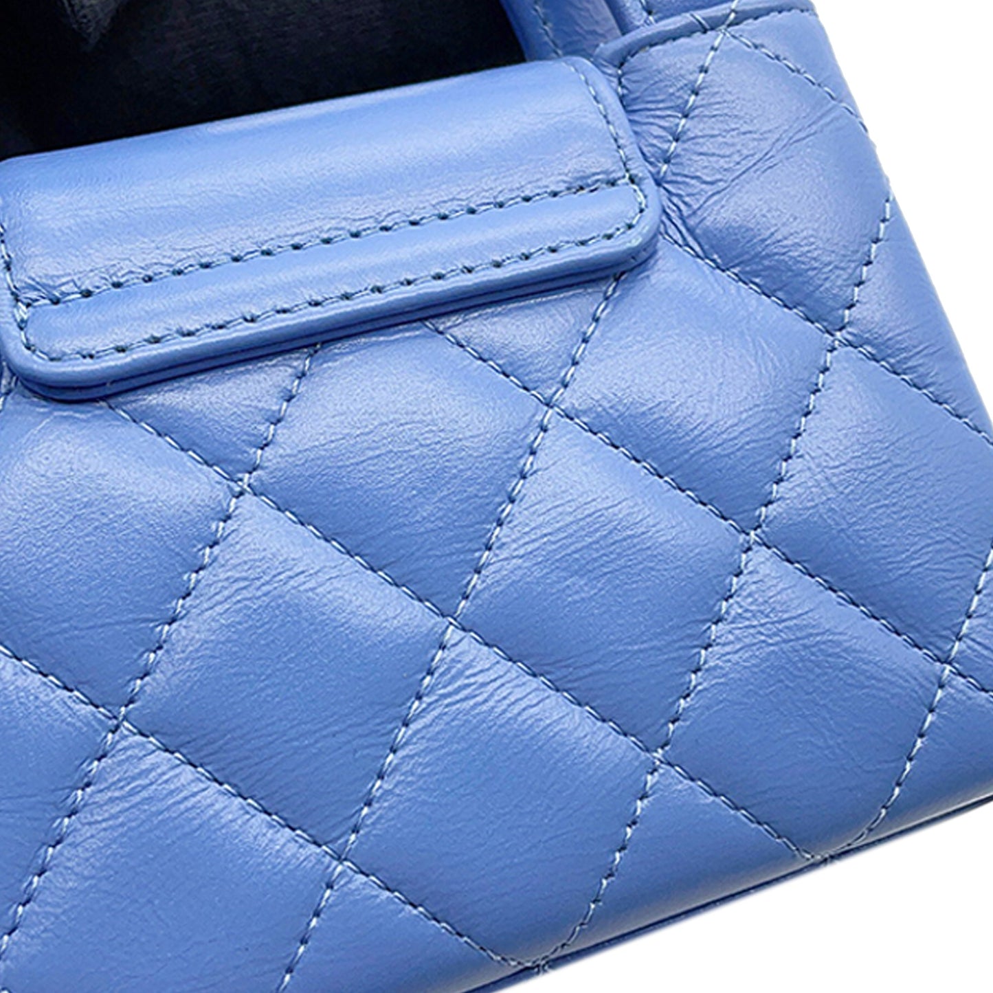 Chanel Mini Nano Aged Calfskin Kelly Shopper Bag