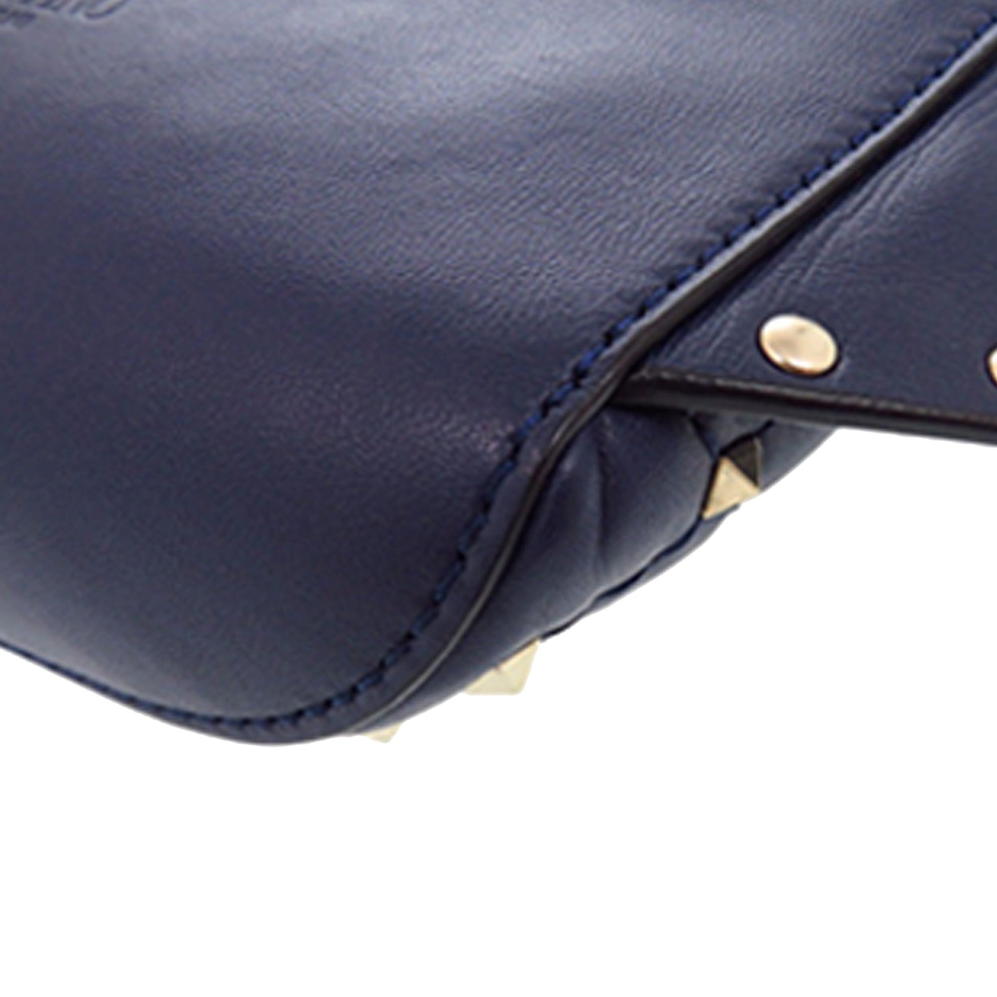 Valentino Quilted Lambskin VLTN Rockstud Spike Belt Bag