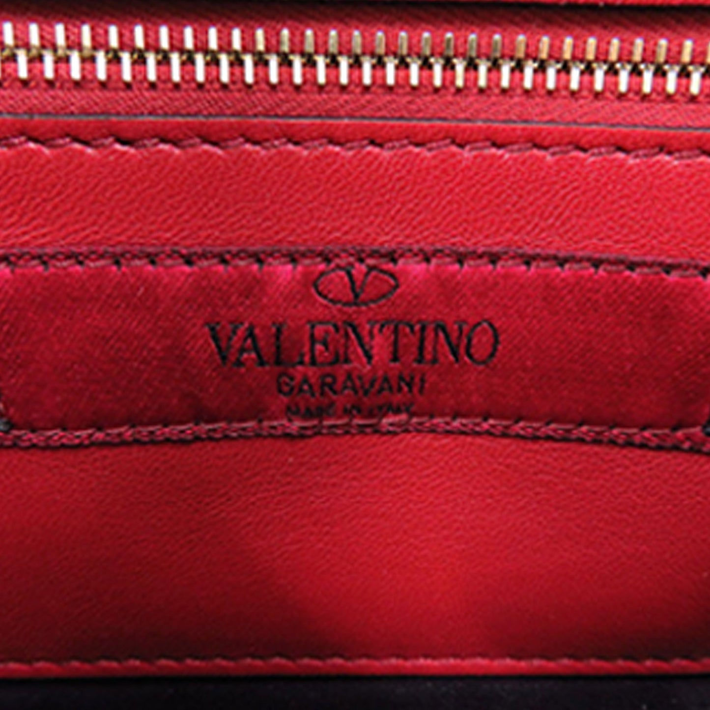 Valentino Quilted Lambskin VLTN Rockstud Spike Belt Bag