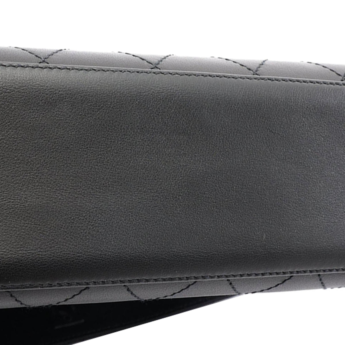 Chanel Quilted Lambskin Kelly So Black Flap