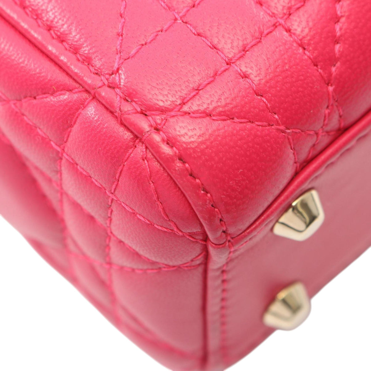 Dior Mini Lambskin Cannage Lady Dior