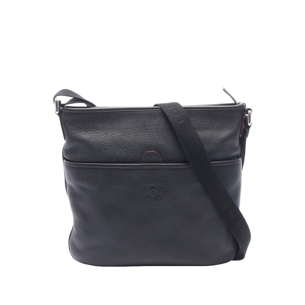 LOEWE Leather Anagram Crossbody