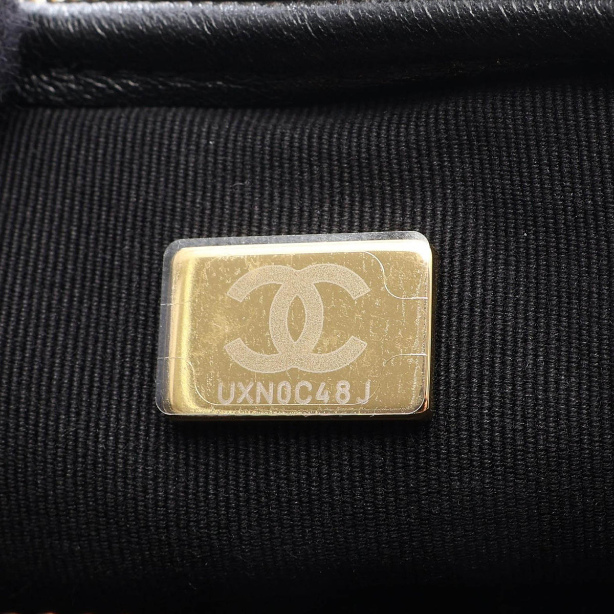 Chanel Small Quilted Shiny Lambskin and Mesh Cargo Duma Drawstring Backpack