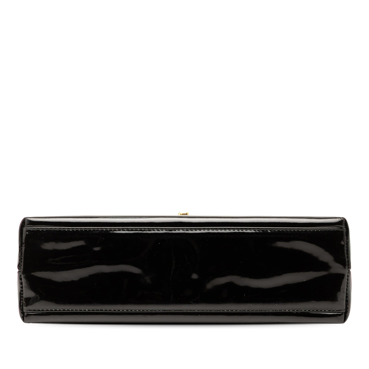 Chanel Patent Kelly Top Handle Flap — Black
