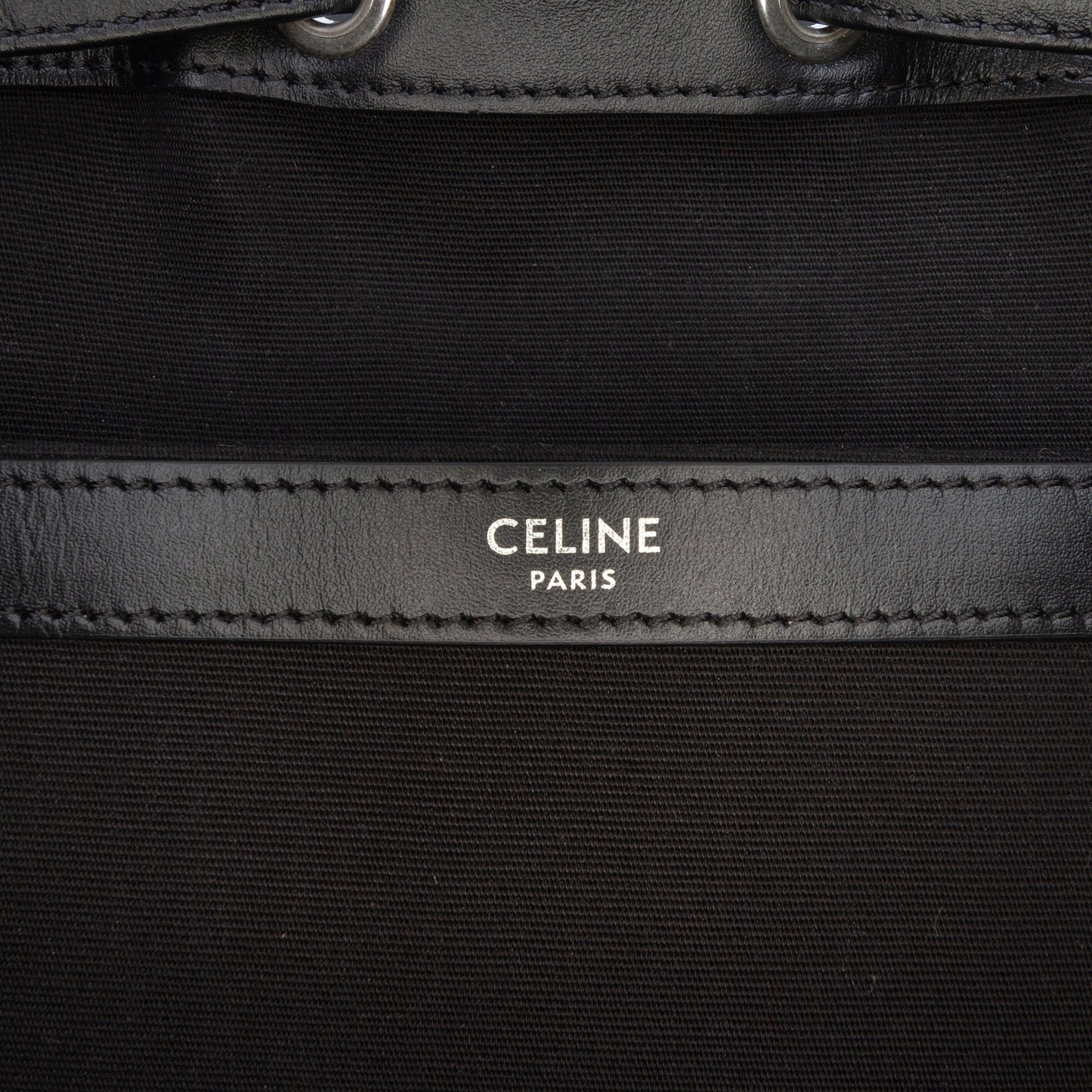Celine Medium Triomphe Coated Canvas Backpack