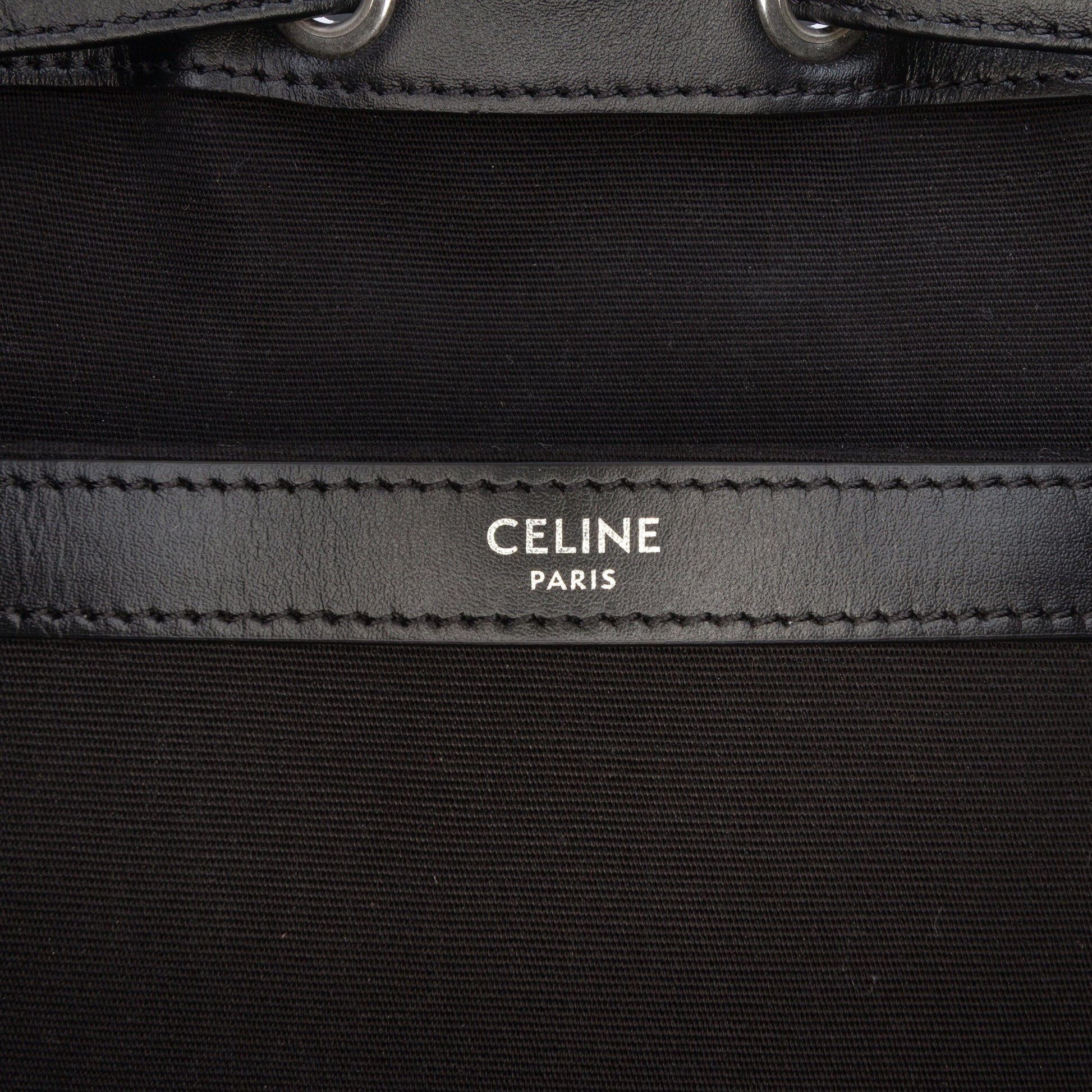 Celine Medium Triomphe Coated Canvas Backpack