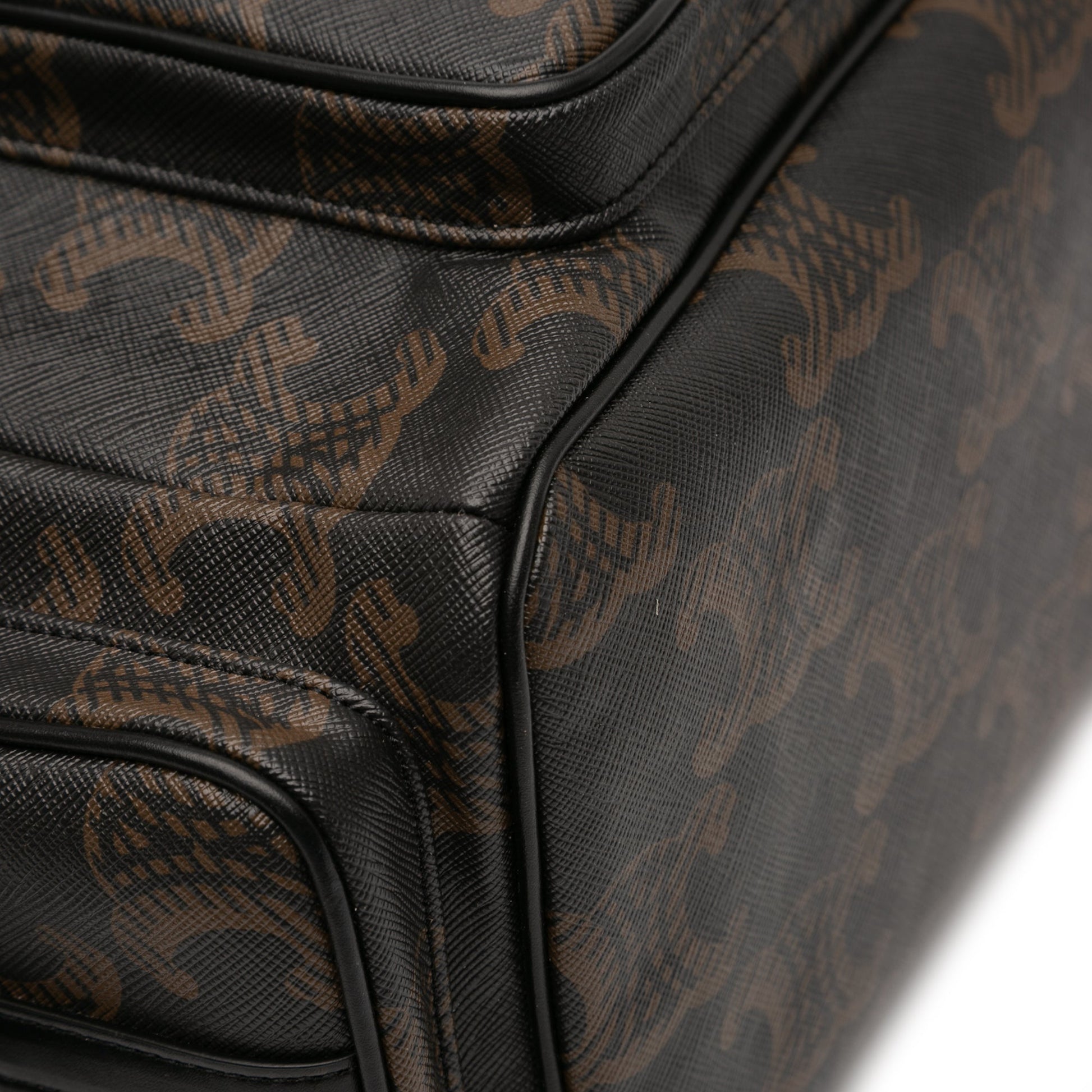 Celine Medium Triomphe Coated Canvas Backpack