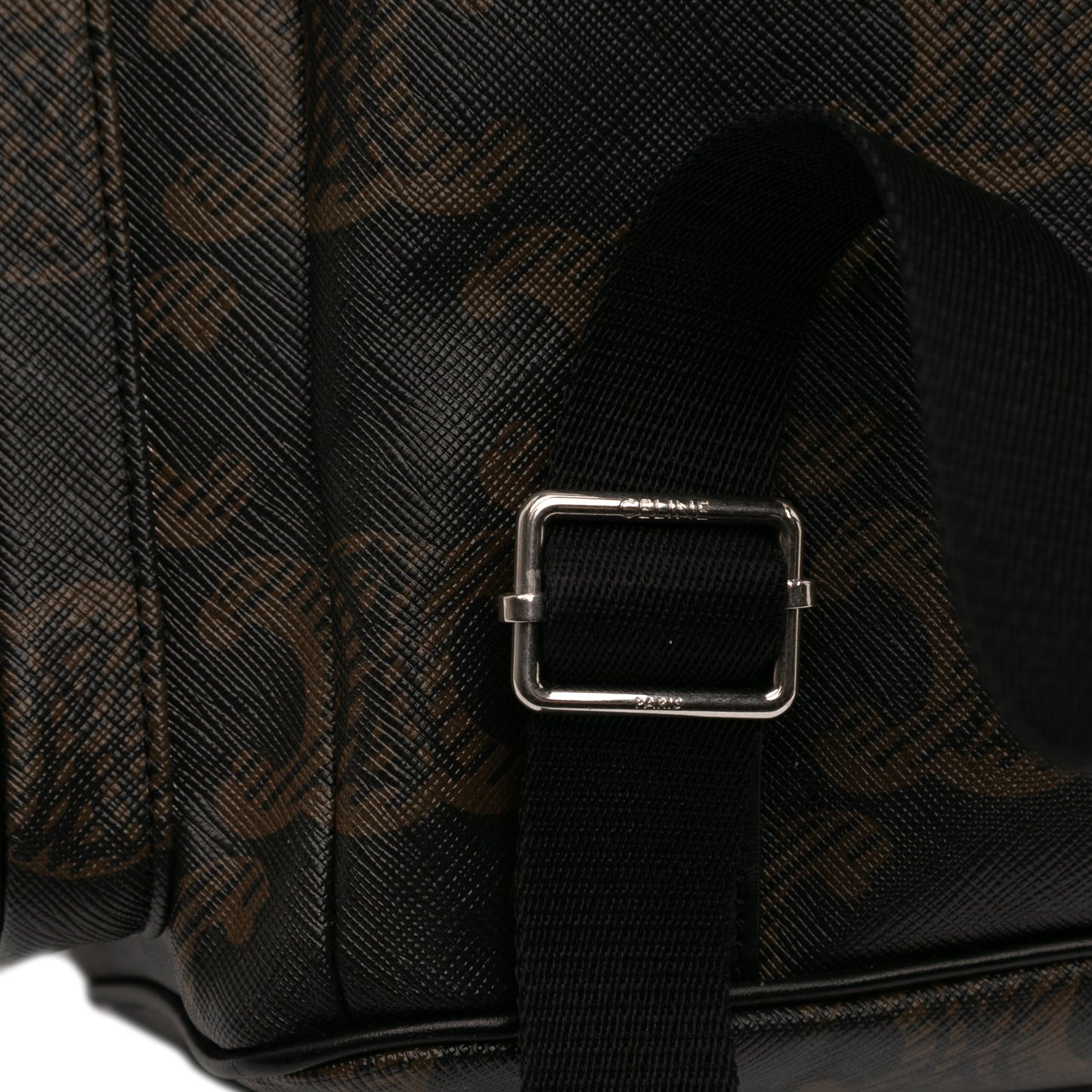 Celine Medium Triomphe Coated Canvas Backpack