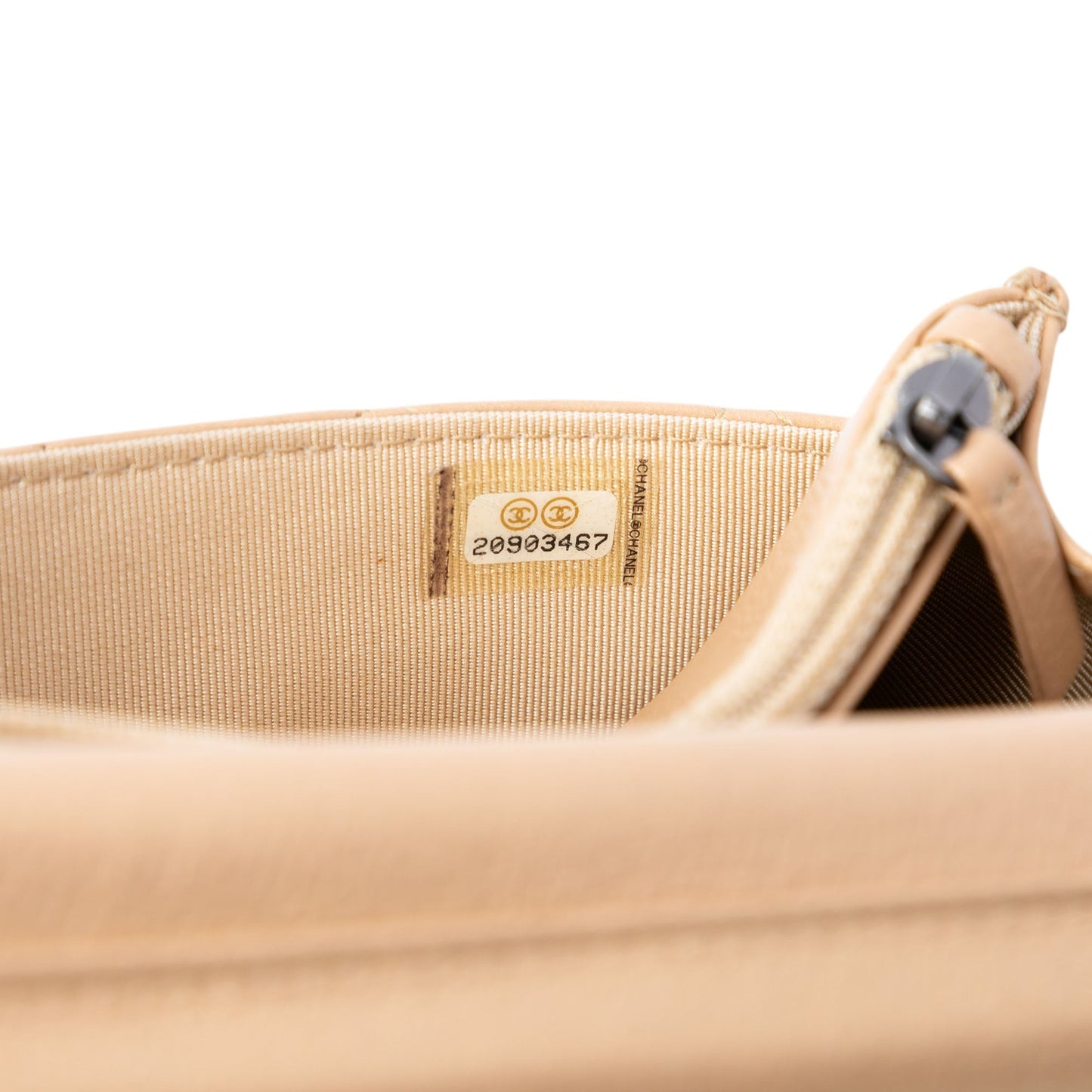 Quilted Aged Calfskin Reissue 2.55 Lucky Charms Wallet On Chain