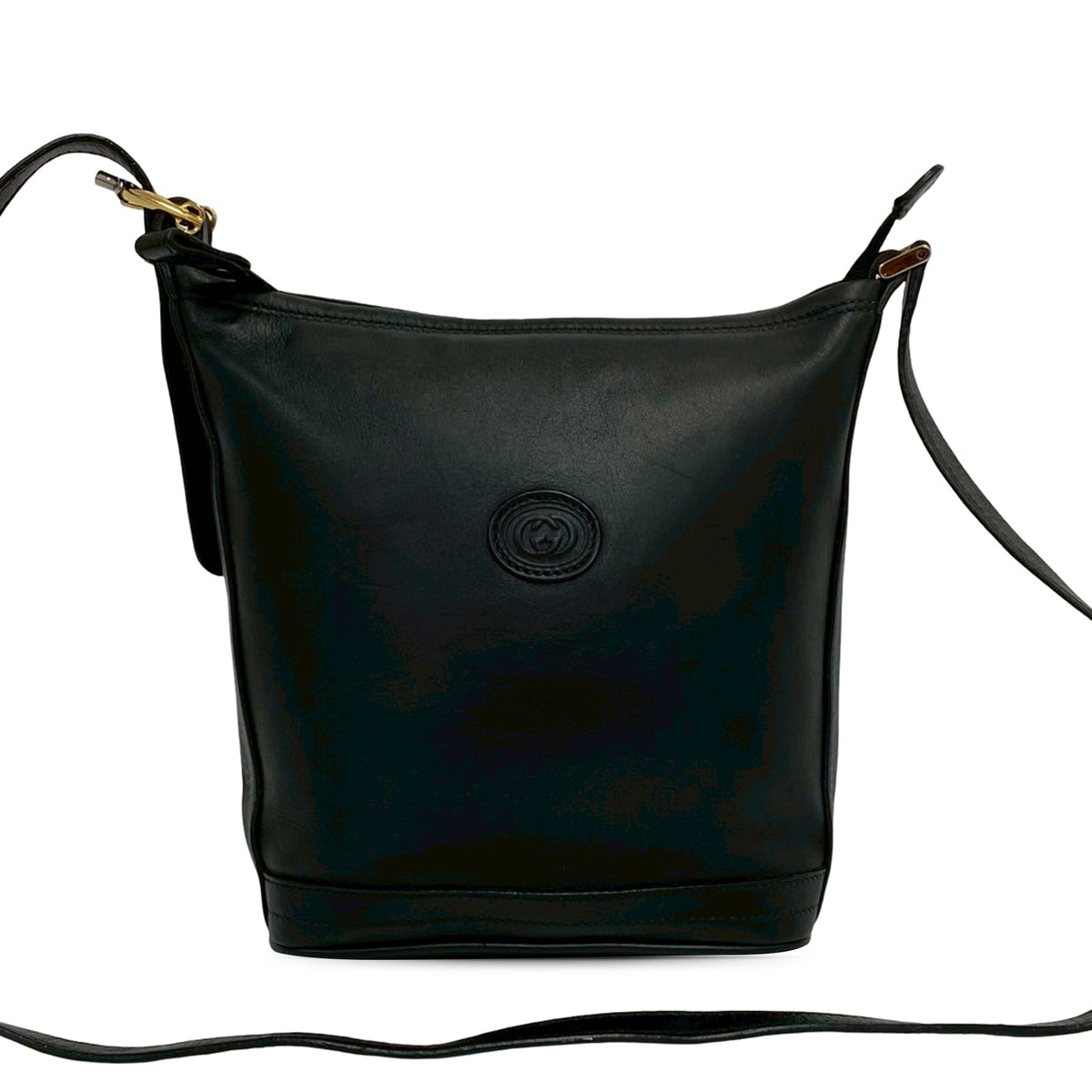 Gucci Calfskin Interlocking G Shoulder Bag