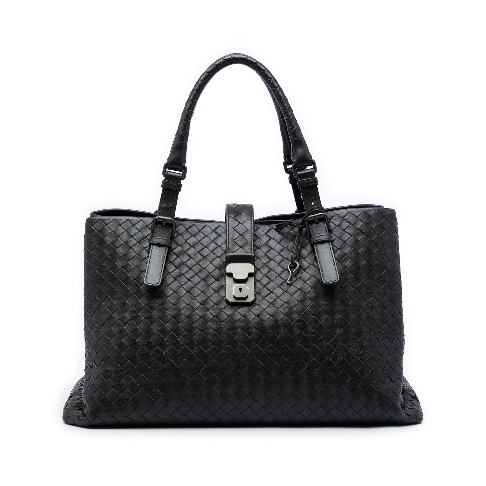 Bottega Veneta Medium Nappa Intrecciato Roma Tote