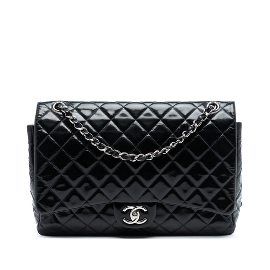 Chanel Jumbo Classic Patent Double Flap
