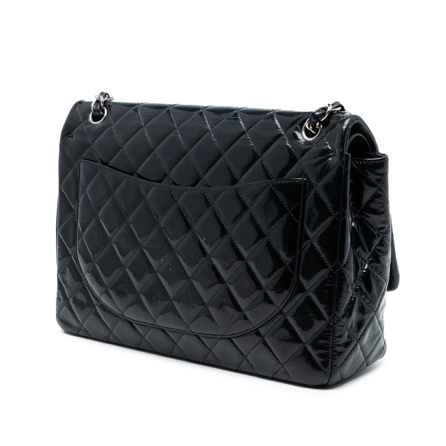 Chanel Jumbo Classic Patent Double Flap
