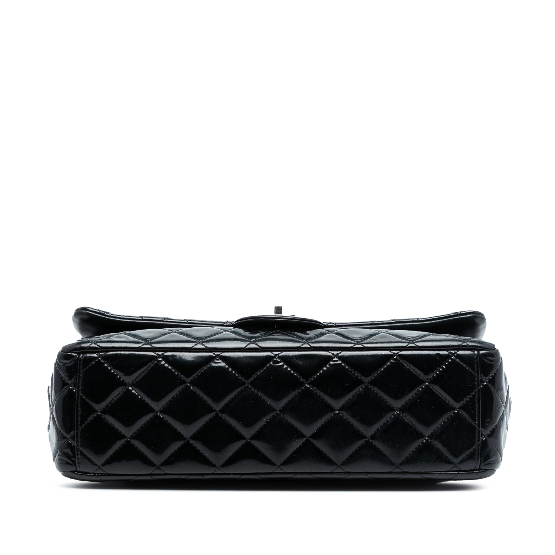 Chanel Jumbo Classic Patent Double Flap
