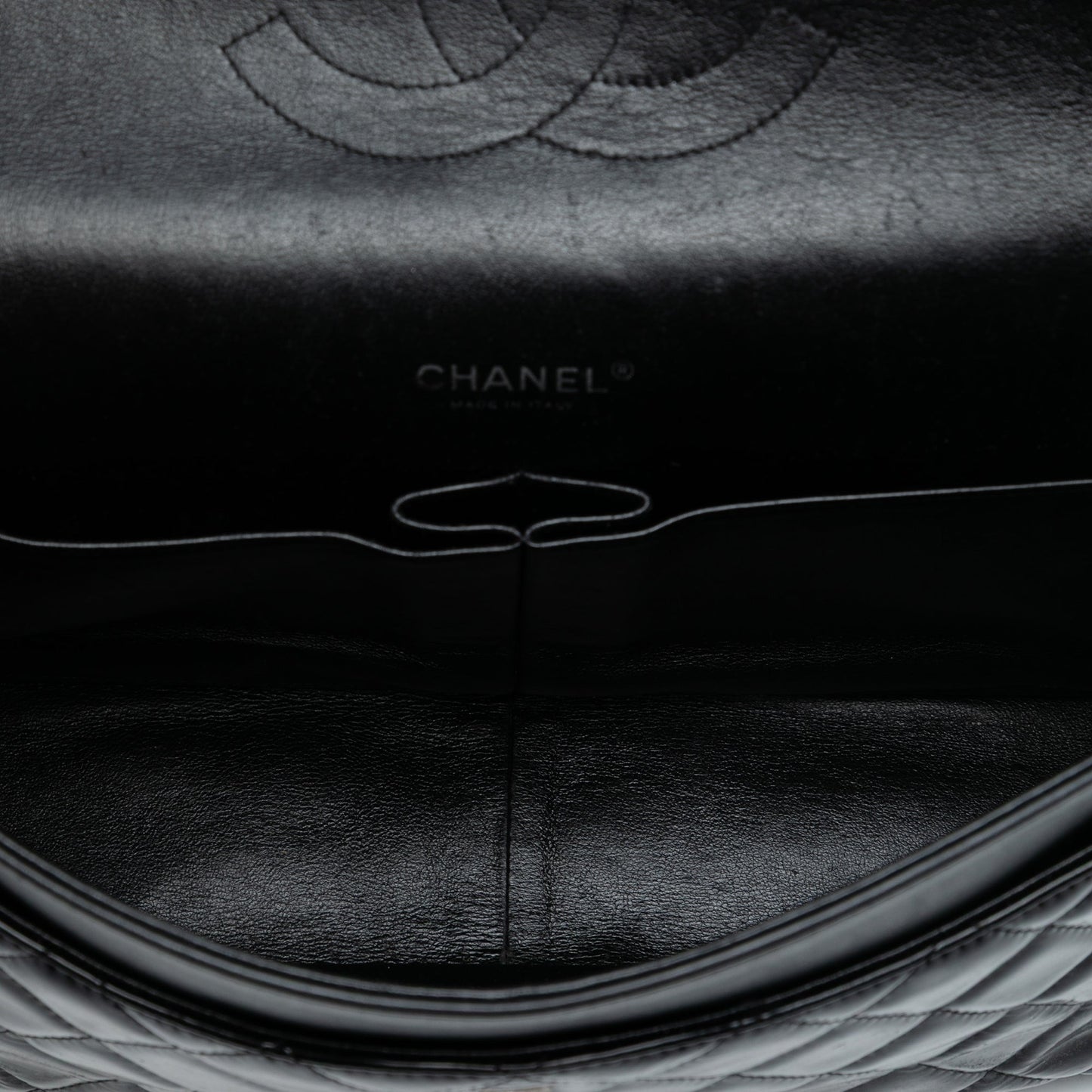 Chanel Jumbo Classic Patent Double Flap