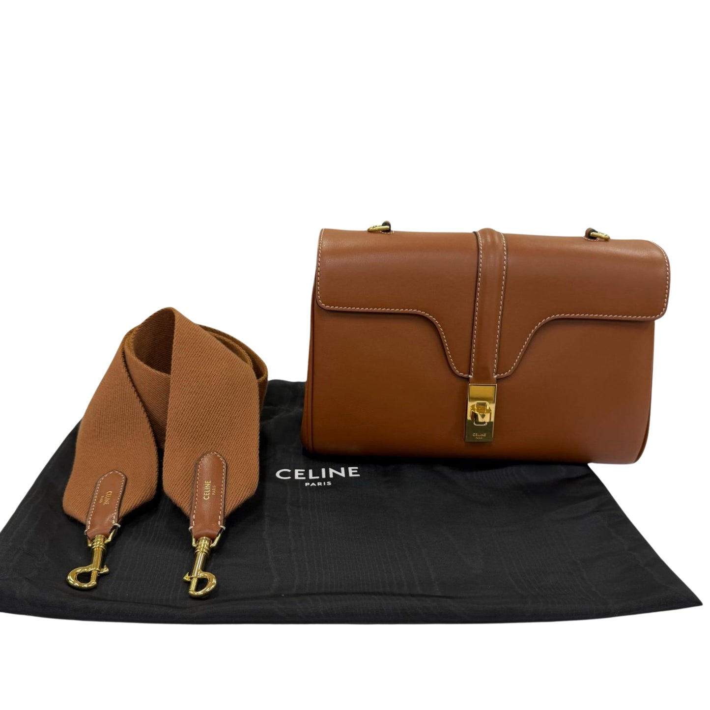 Celine Teen Smooth Calfskin Soft 16 Crossbody