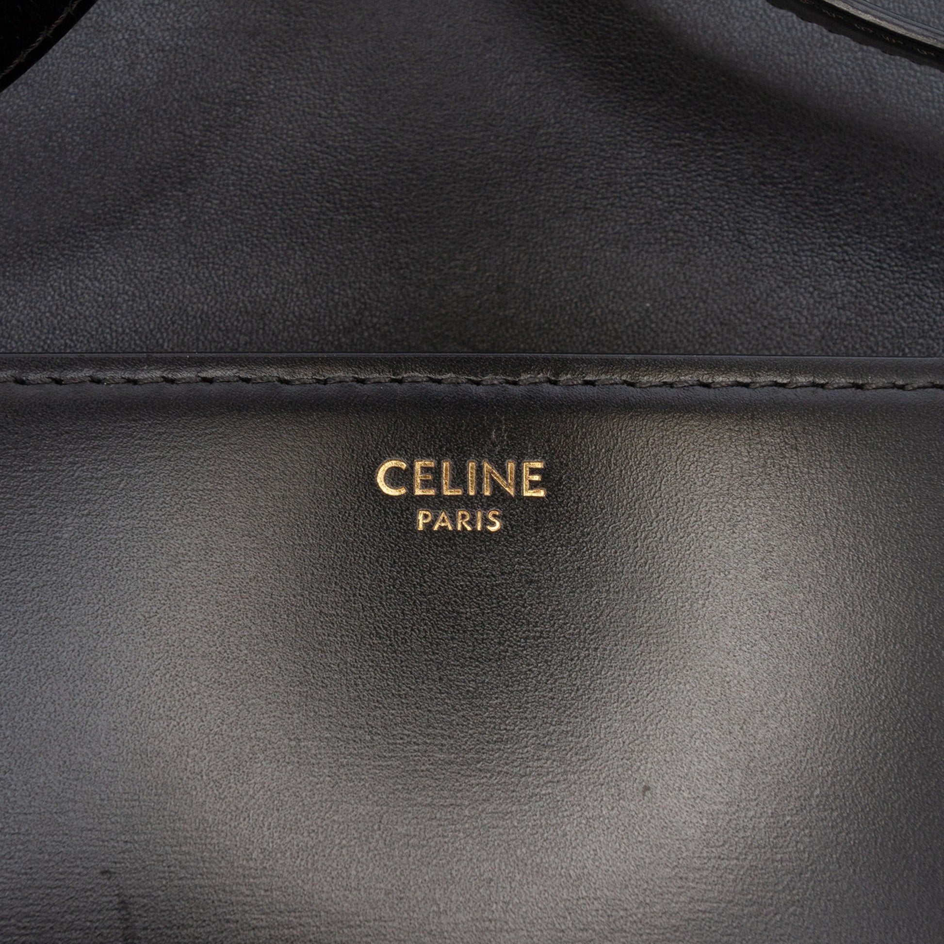 Celine Classique Shiny Calfskin Triomphe Crossbody