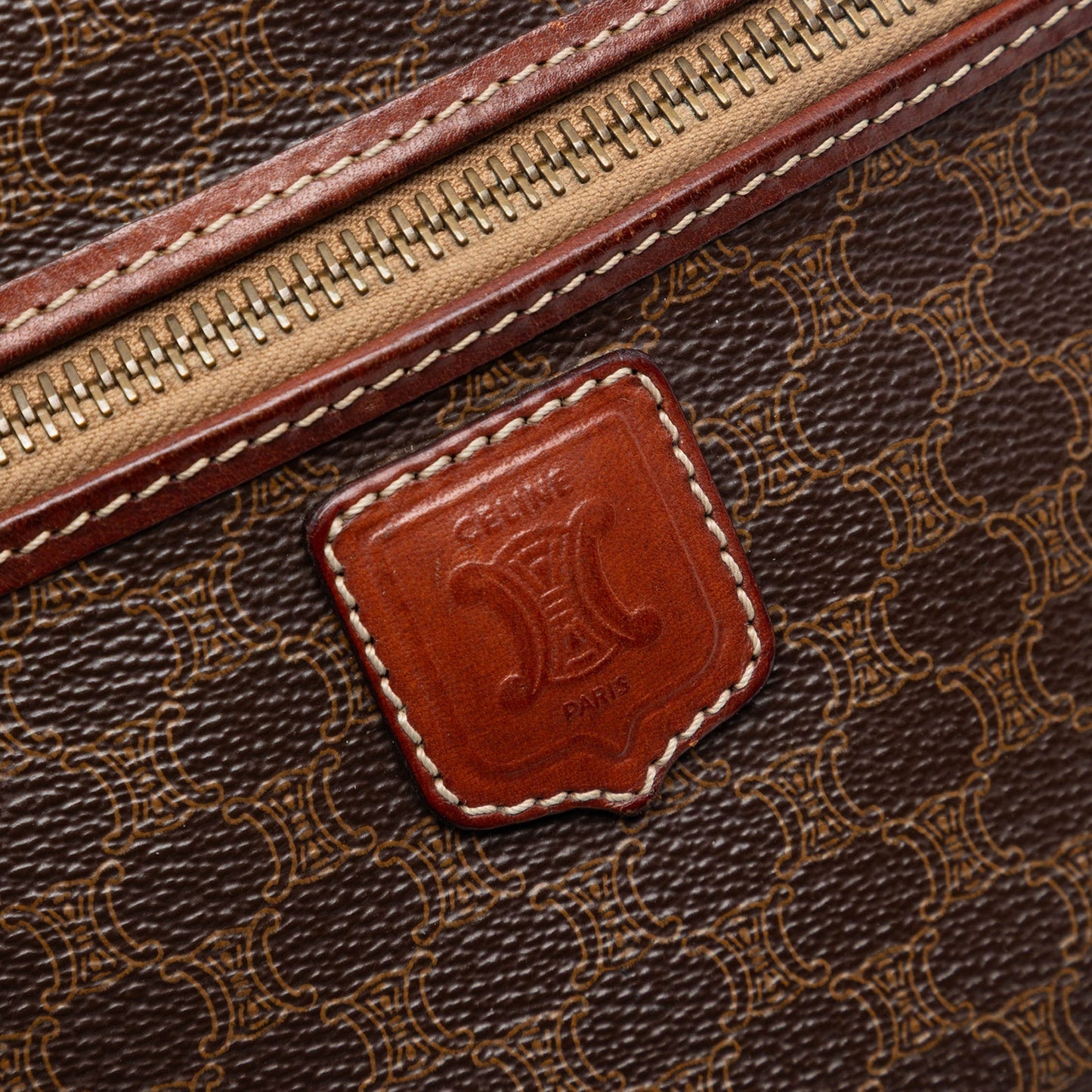Celine Macadam Coated Canvas Crossbody