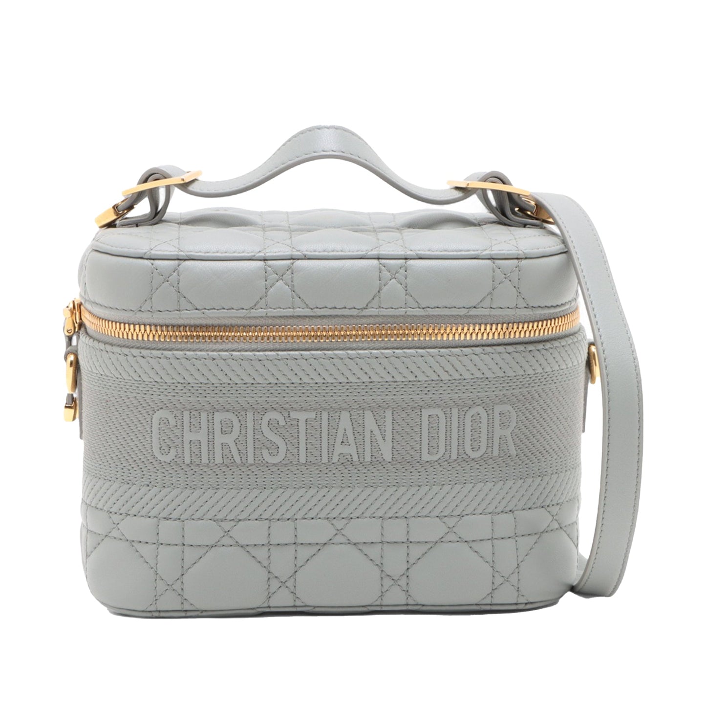 Dior Small Lambskin Cannage DiorTravel Vanity Case