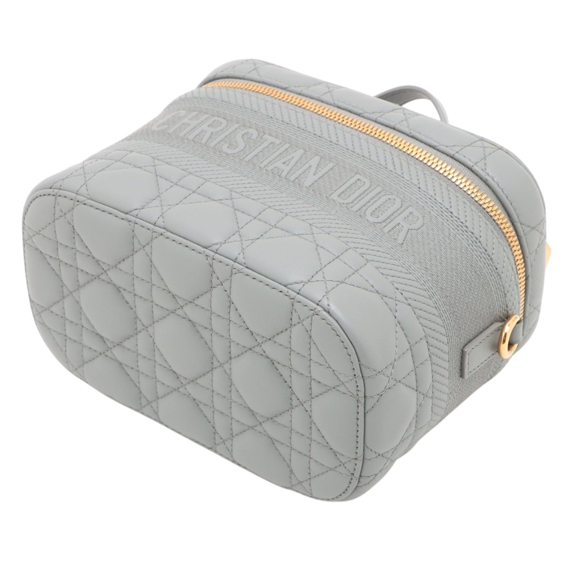 Dior Small Lambskin Cannage DiorTravel Vanity Case