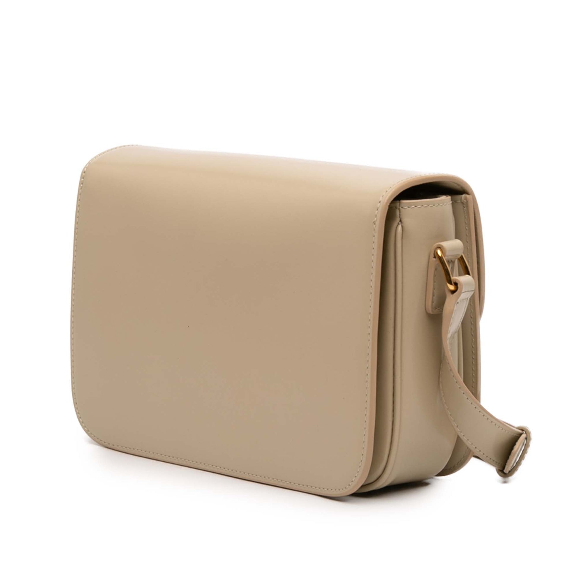 Celine Classique Shiny Calfskin Triomphe Crossbody