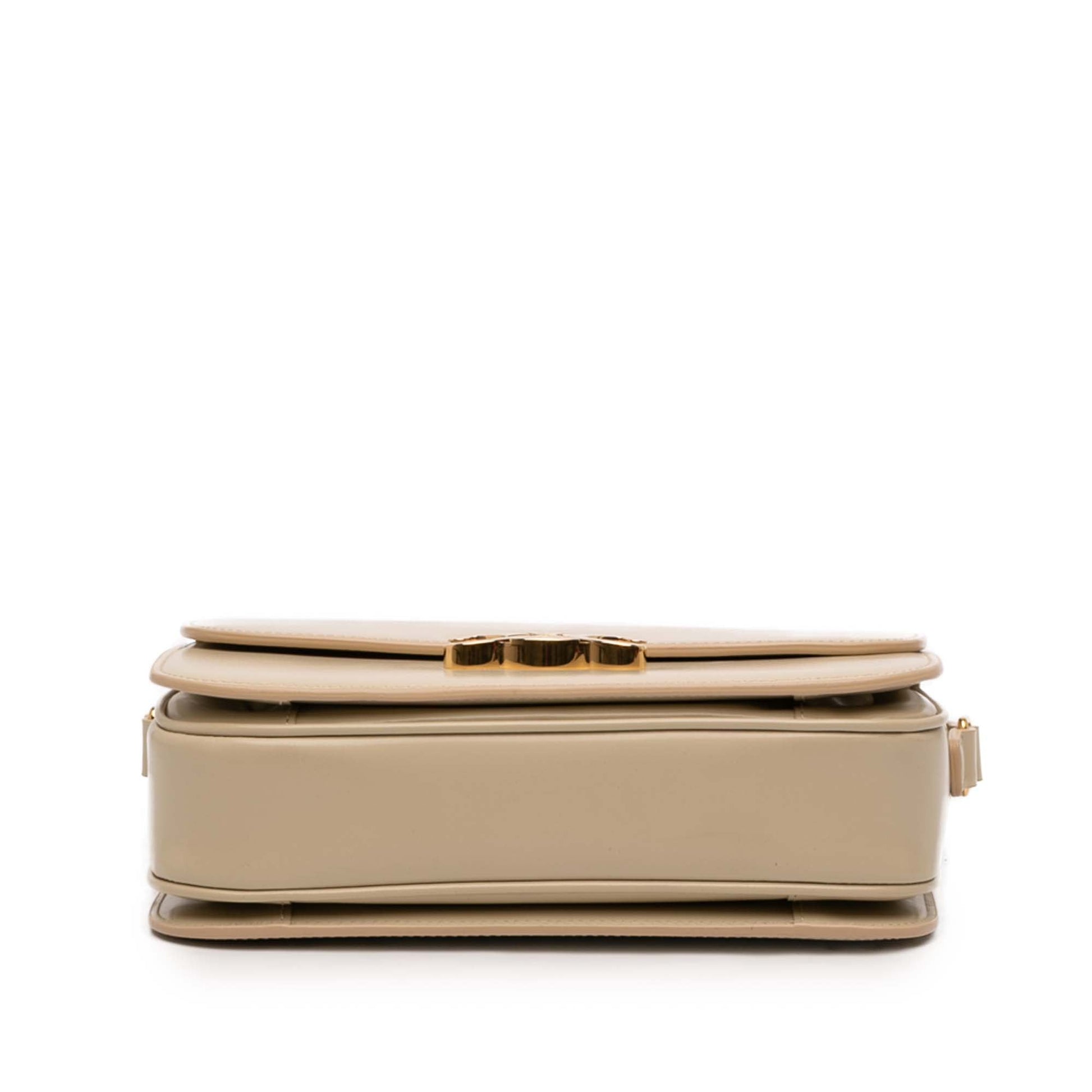 Celine Classique Shiny Calfskin Triomphe Crossbody